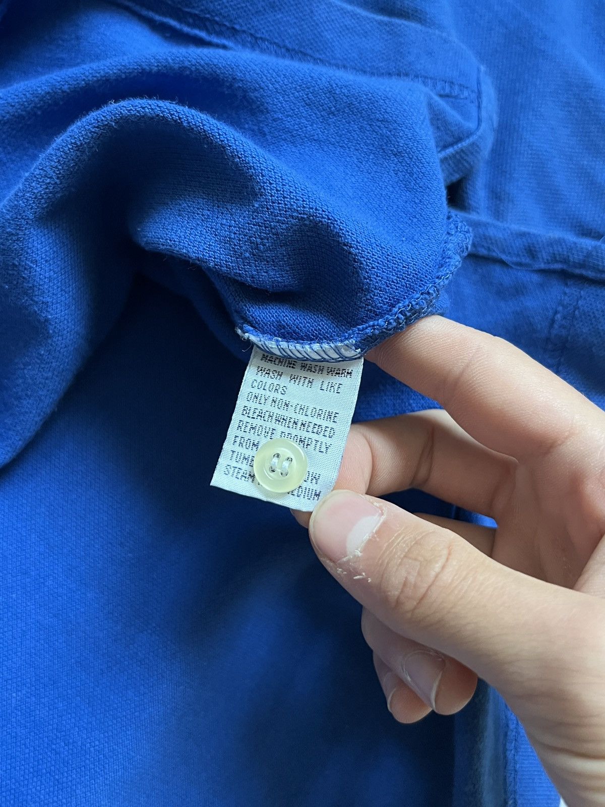 Polo Ralph Lauren Polo Ralph Lauren Italy Chief Keef Vntg Longsleeve Big Pony Size US M / EU 48-50 / 2 - 17 Thumbnail