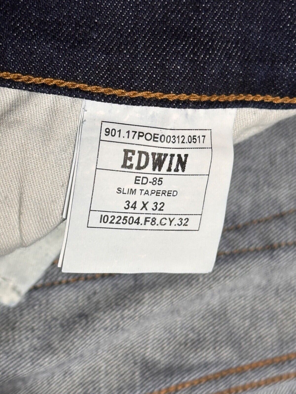 Edwin Edwin ED-85 men's jeans 34 x 32 Size US 34 / EU 50 - 10 Thumbnail