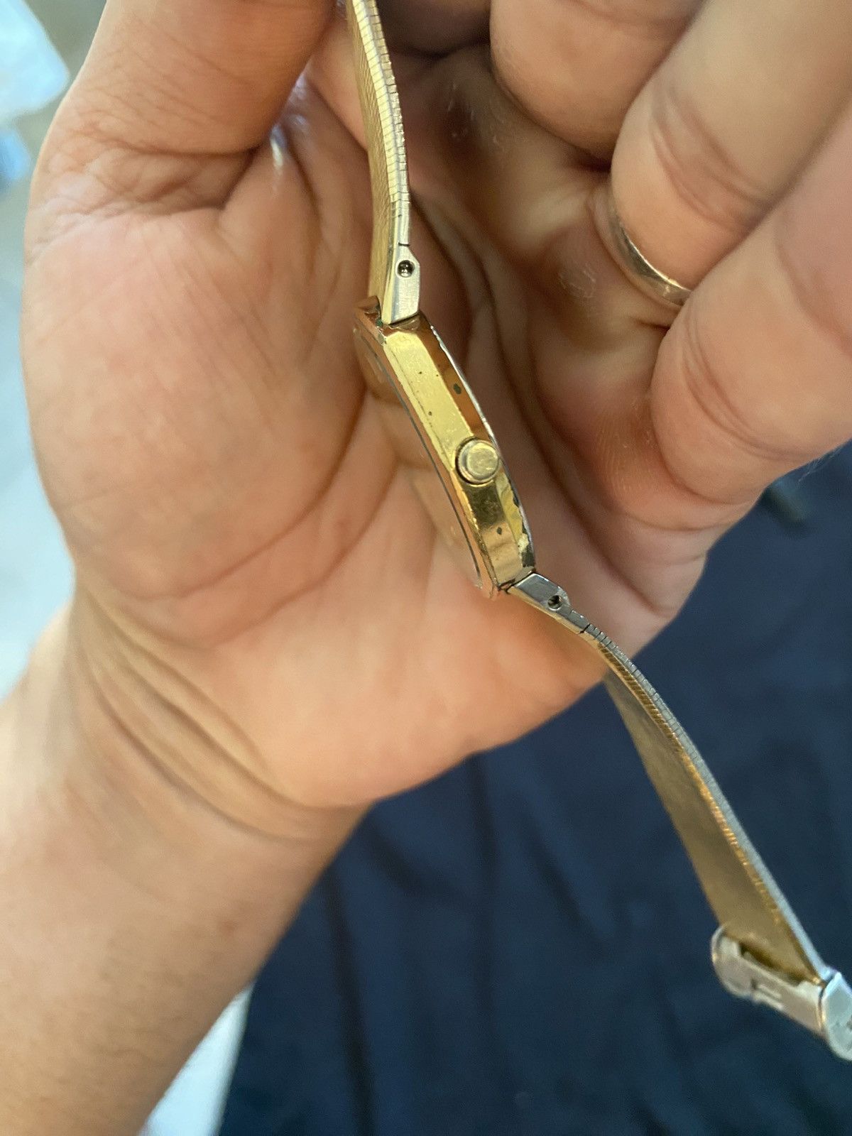 Japanese Brand × Seiko × Vintage Rare Vintage Seiko Octagonal Gold 7430 6000 Japan Size ONE SIZE - 5 Thumbnail