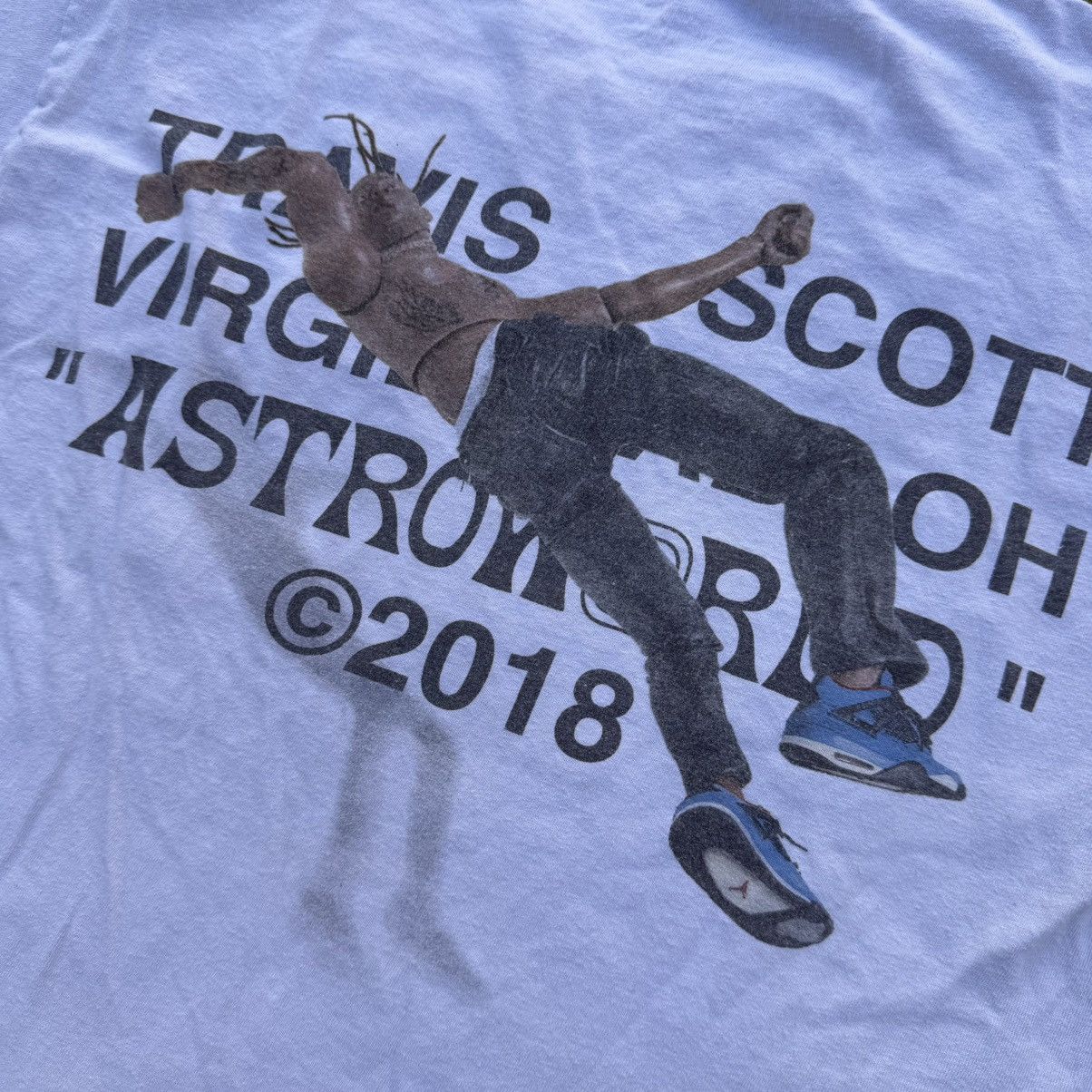 TRAVIS SCOTT × VIRGIL ABLOH Tシャツ　サイズＸＬ Travis Scott x Virgil Abloh 'By a Thread' t shirt | Depop