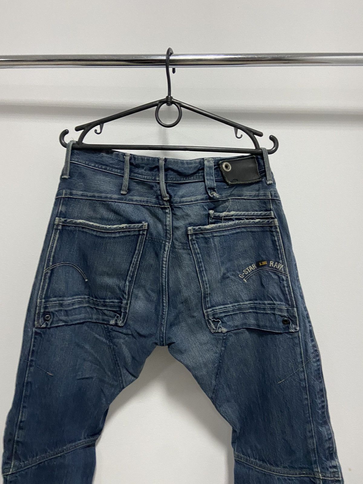 G-Star × Vintage G star raw denim pants Avant Garde Y2K Diesel Vintage Size US 34 / EU 50 - 4 Thumbnail