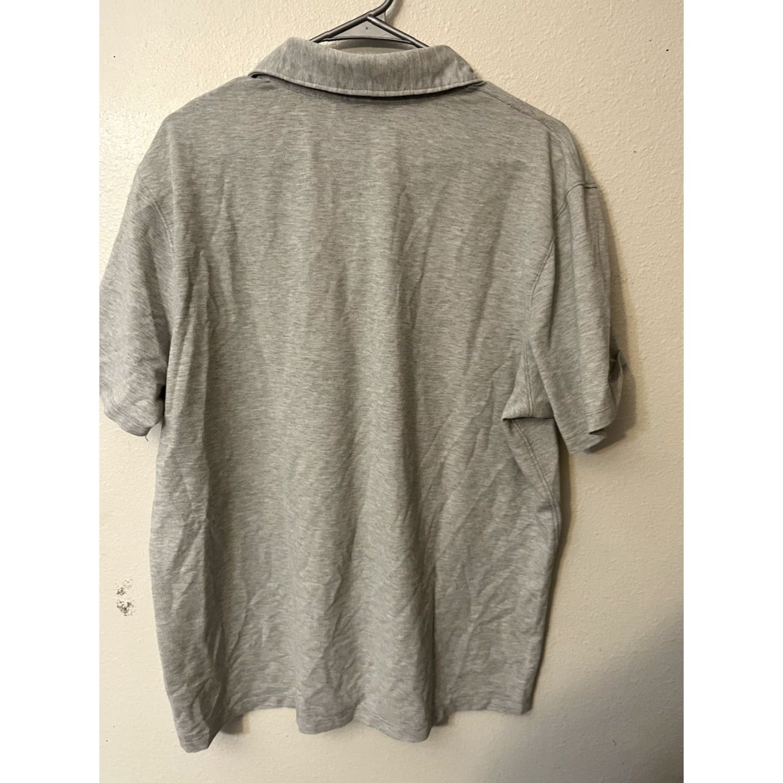 Michael Kors Michael Kors Polo Shirt Mens XL Gray solid Summer Size US XL / EU 56 / 4 - 3 Thumbnail