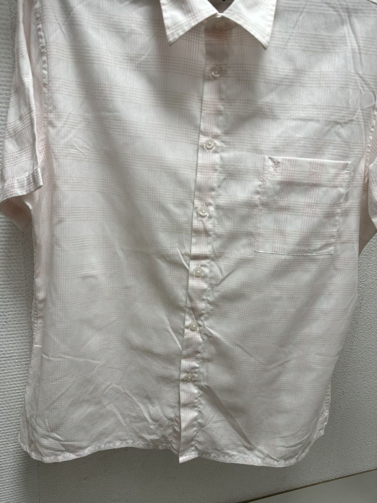 Yves Saint Laurent Yves Saint Laurent vintage YSL pour homme striped shirt Xl Size US XL / EU 56 / 4 - 4 Thumbnail