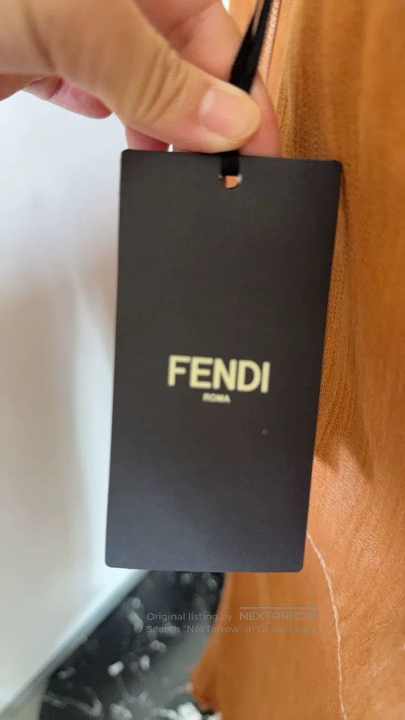 Fendi Fendi Orange Fringe Straight Casual Pants Size US 32 / EU 48 - 5 Thumbnail