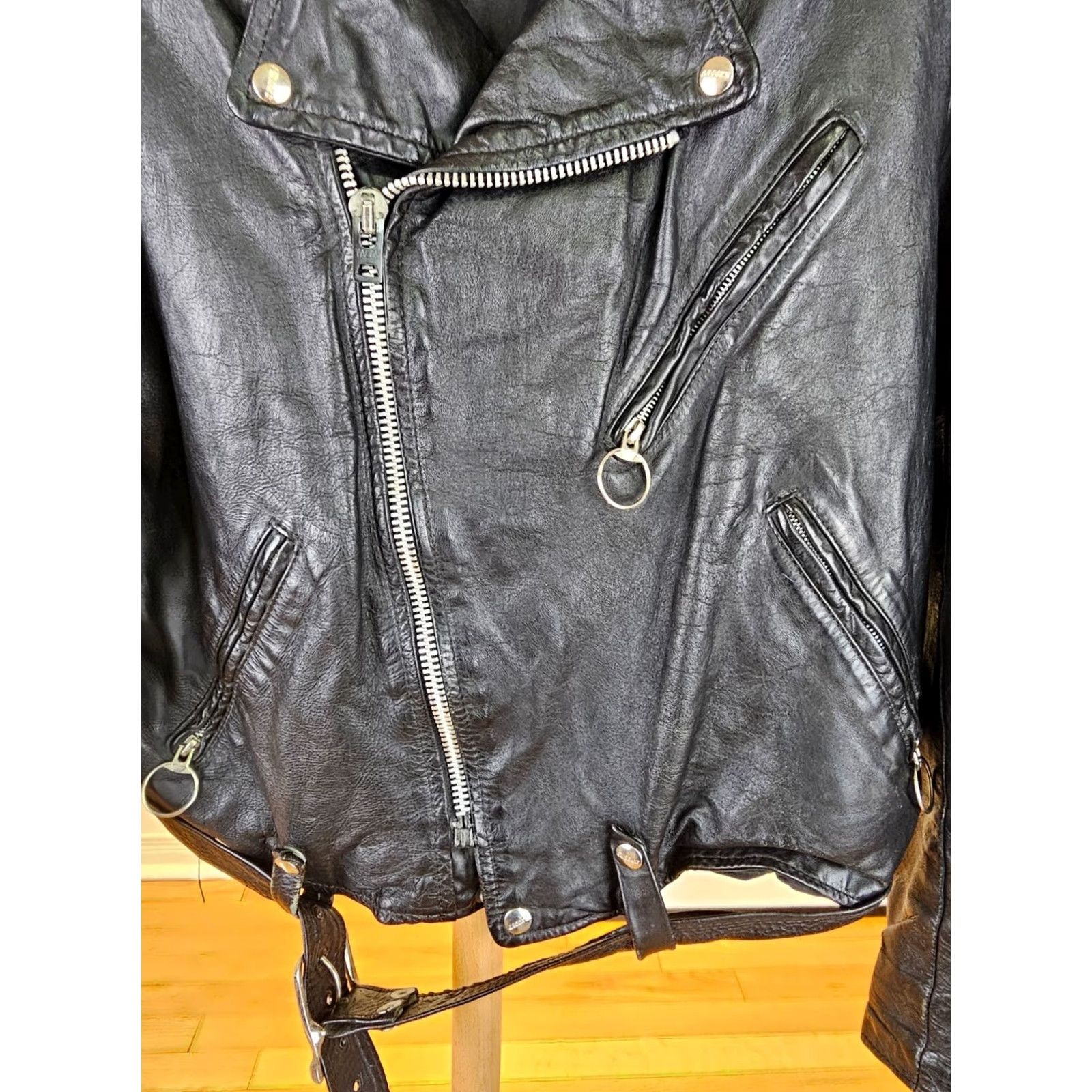 Brooks VINTAGE Brooks Motorcycle Leather Jacket Shirt? Size US M / EU 48-50 / 2 - 3 Thumbnail