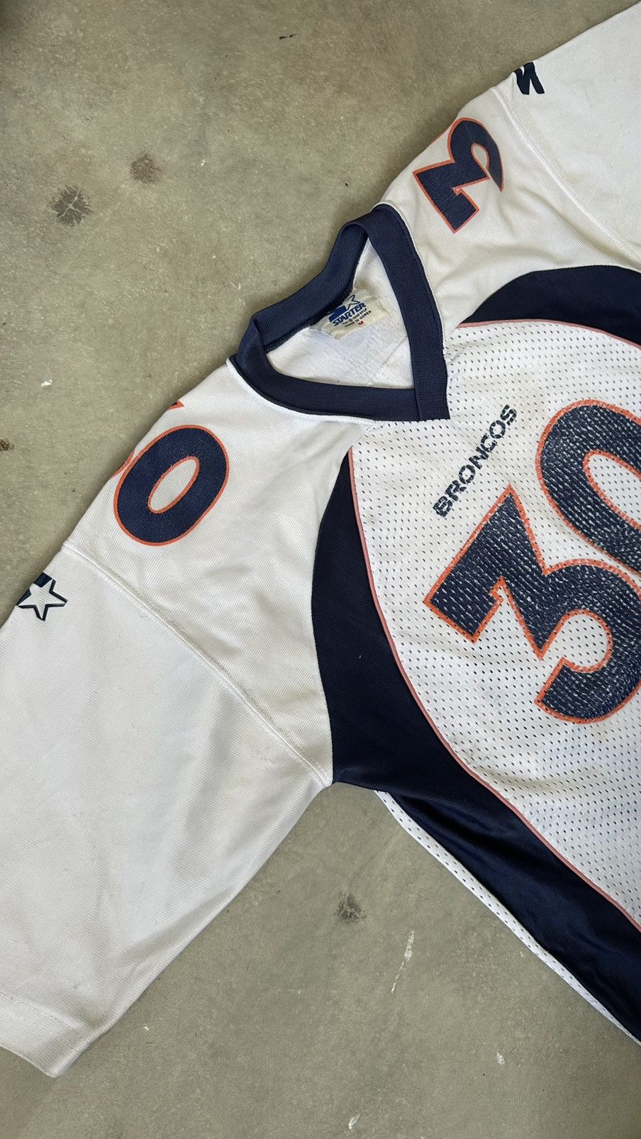 Starter VINTAGE STARTER 90S DENVER BRONCOS TERREL DAVIS JERSEY Size US M / EU 48-50 / 2 - 6 Thumbnail