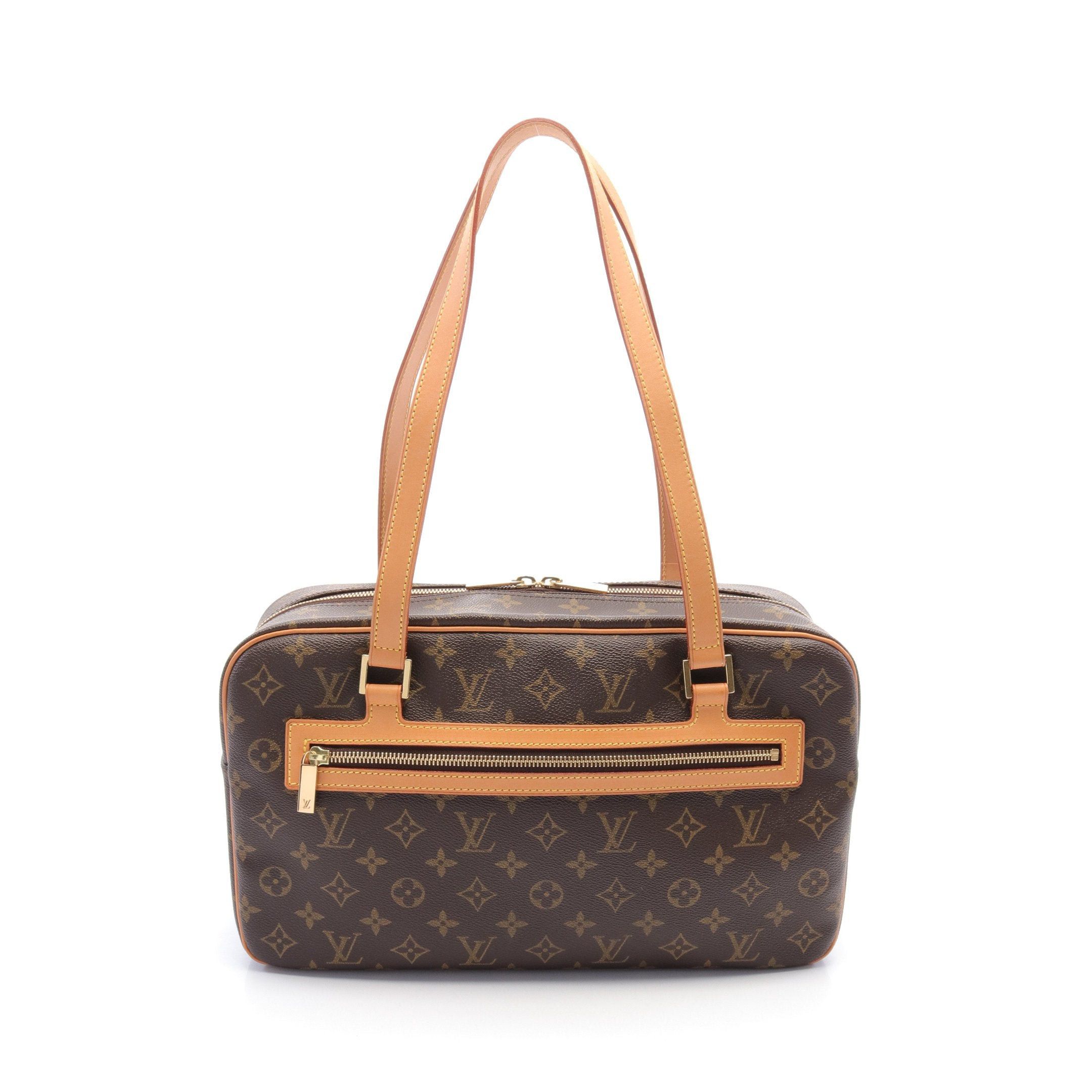 Louis Vuitton Louis Vuitton Cite Gm Monogram Shoulder Bag Leather Brown Size ONE SIZE - 1 Thumbnail