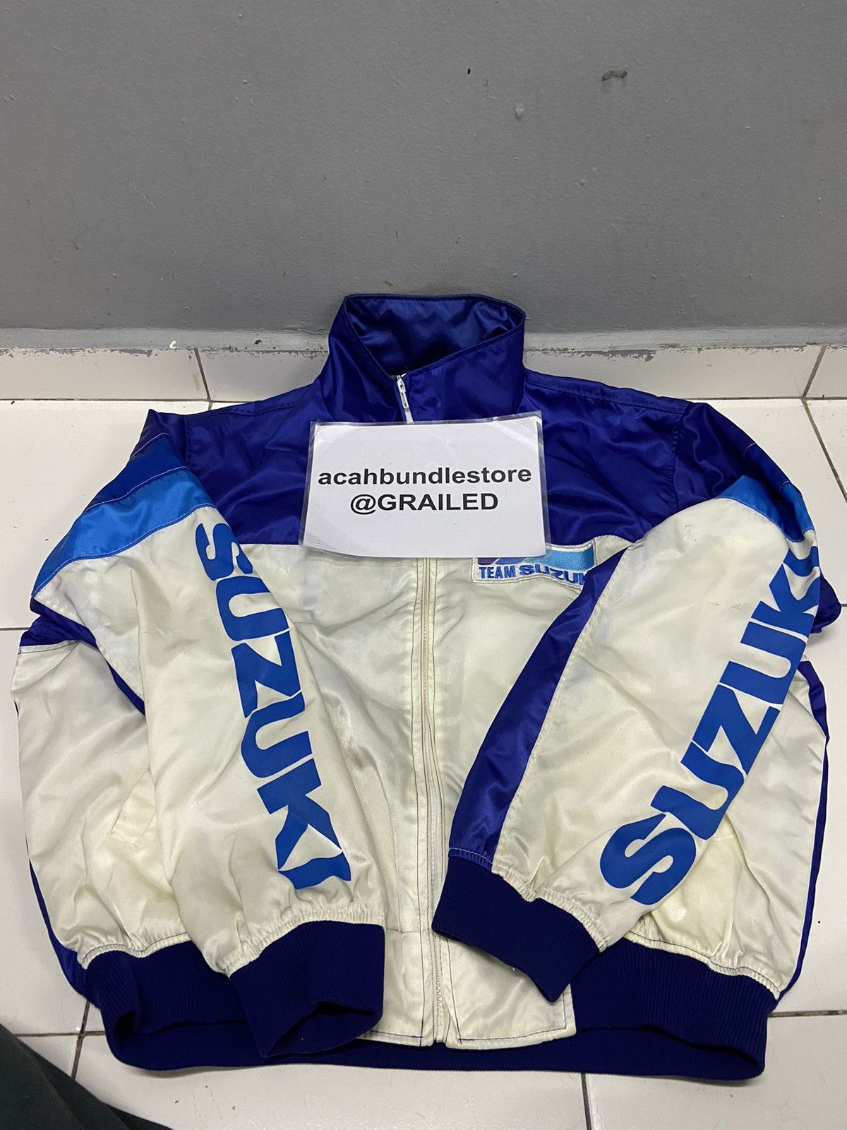 Japanese Brand TEAM SUZUKI RACING LIGHT JACKET Size US L / EU 52-54 / 3 - 19 Thumbnail