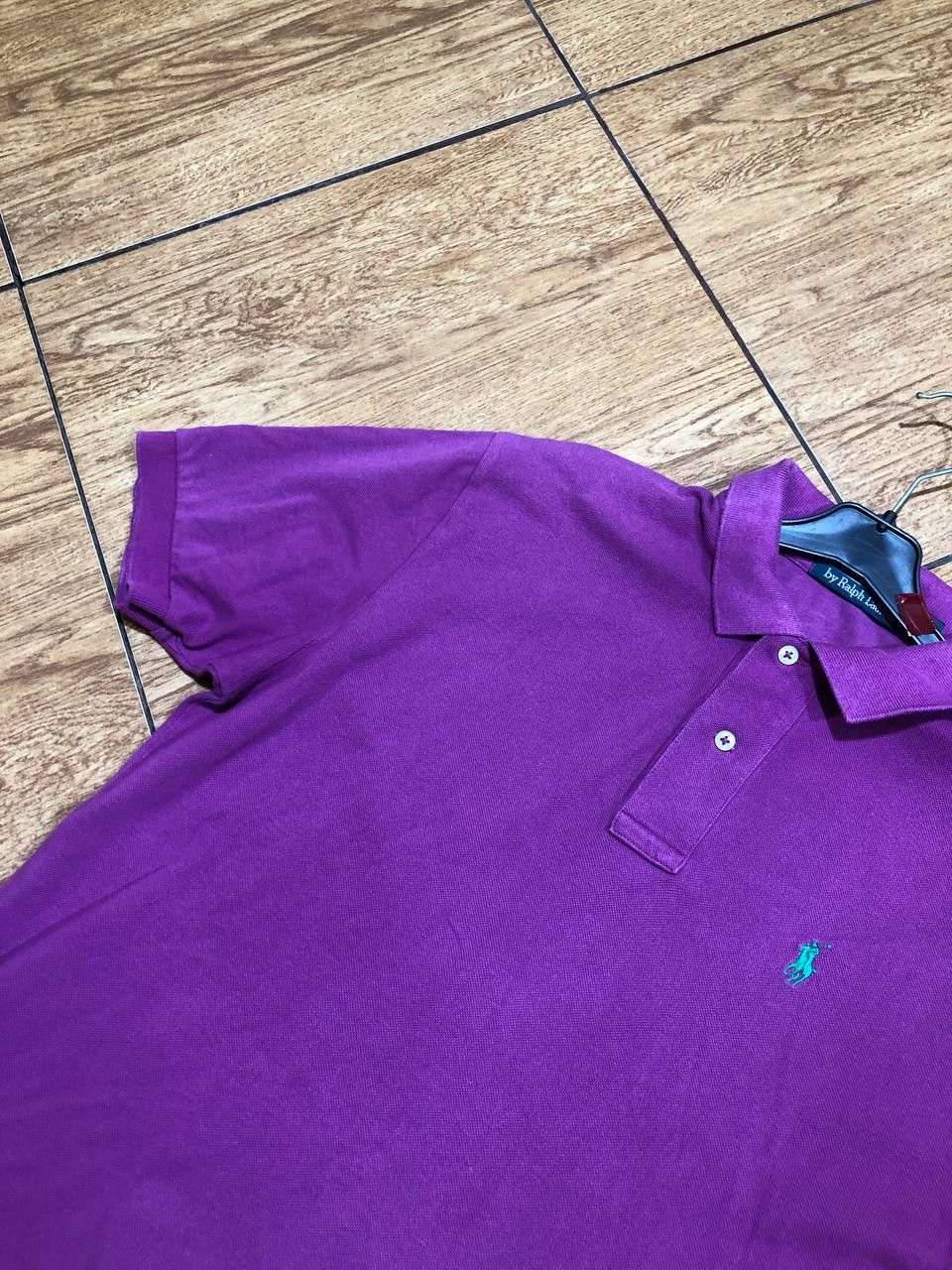 Polo Ralph Lauren Vintage Purple Polo Ralph Lauren Polo Embroidered Logo M Size US M / EU 48-50 / 2 - 8 Thumbnail