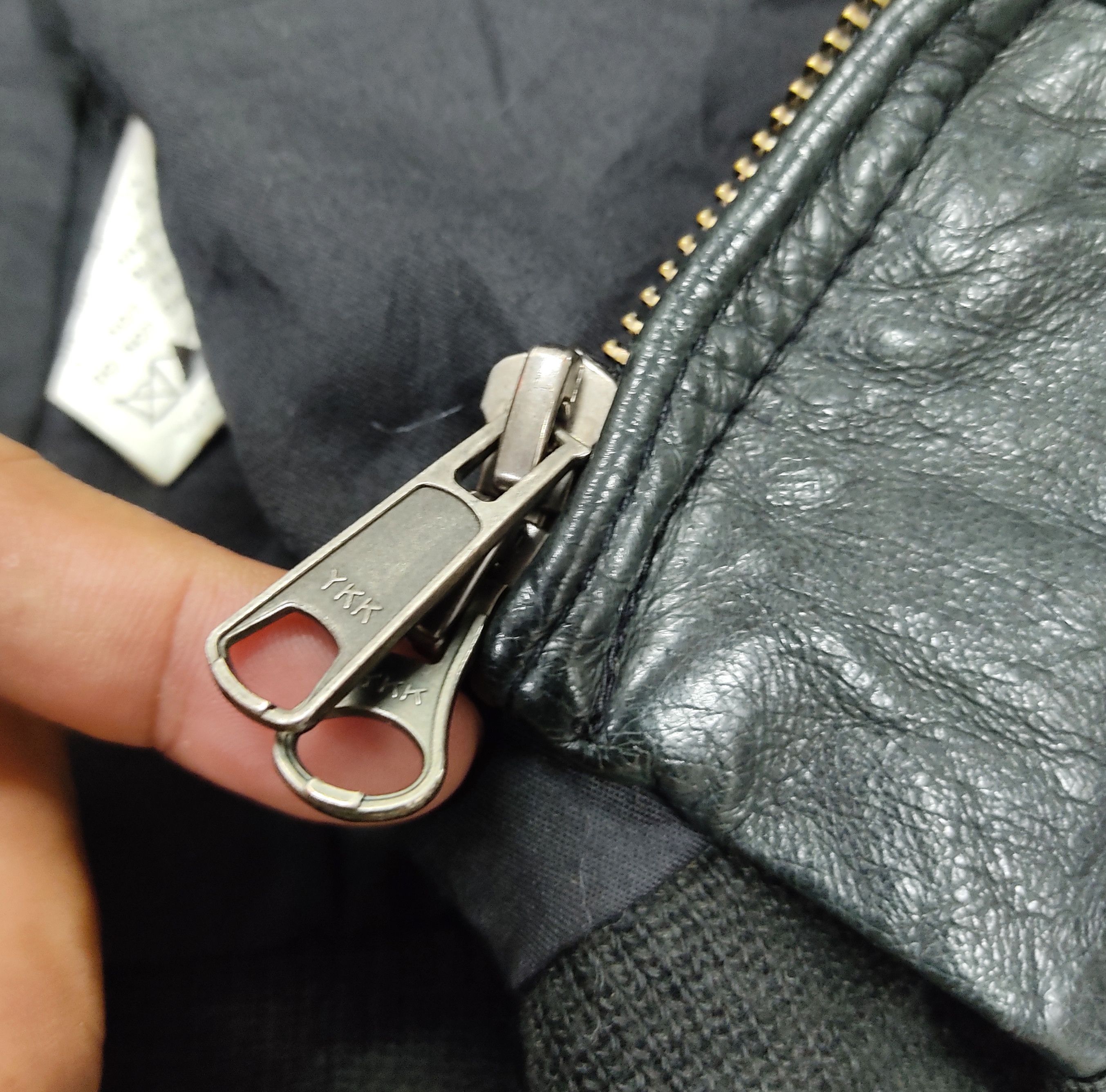 Genuine Leather JOURNAL STANDARD Half Leather Bikers Jacket Size US XS / EU 42 / 0 - 12 Thumbnail