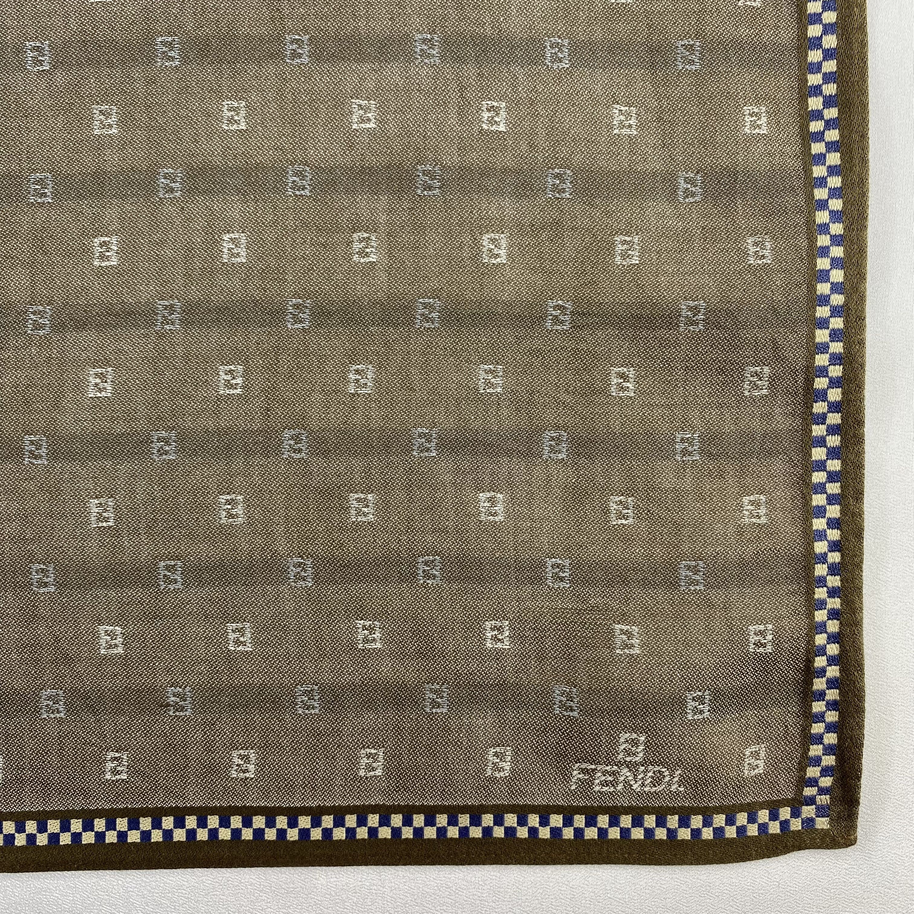 Vintage Fendi Handkerchief / Neckerchief / Bandana-P1586 Size ONE SIZE - 3 Thumbnail