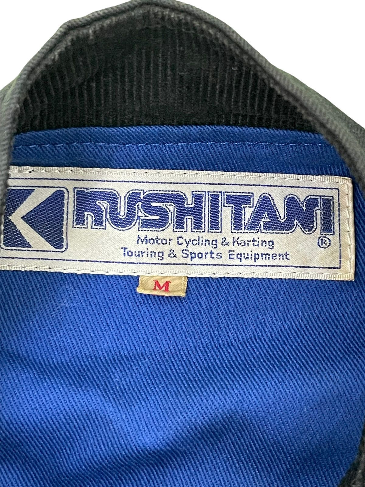 Sports Specialties Vtg 90s Kushitani Motor Jumpsuit Leather Cotton 5🟩3 Size US 29 - 13 Thumbnail