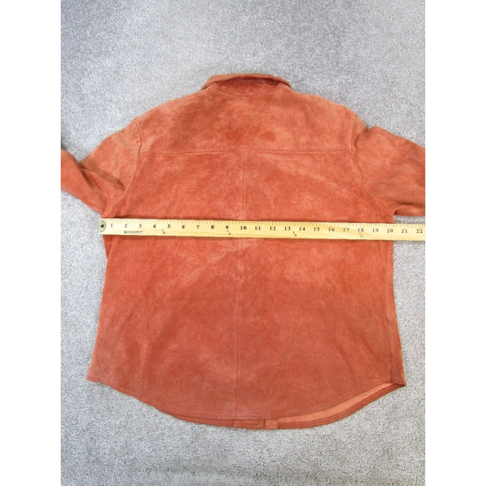 Pendleton Pendleton Jacket - Women’s Medium Orange Leather Button Up - Regular Fit - Pendleton Leather Jacket Size M / US 6-8 / IT 42-44 - 6 Thumbnail