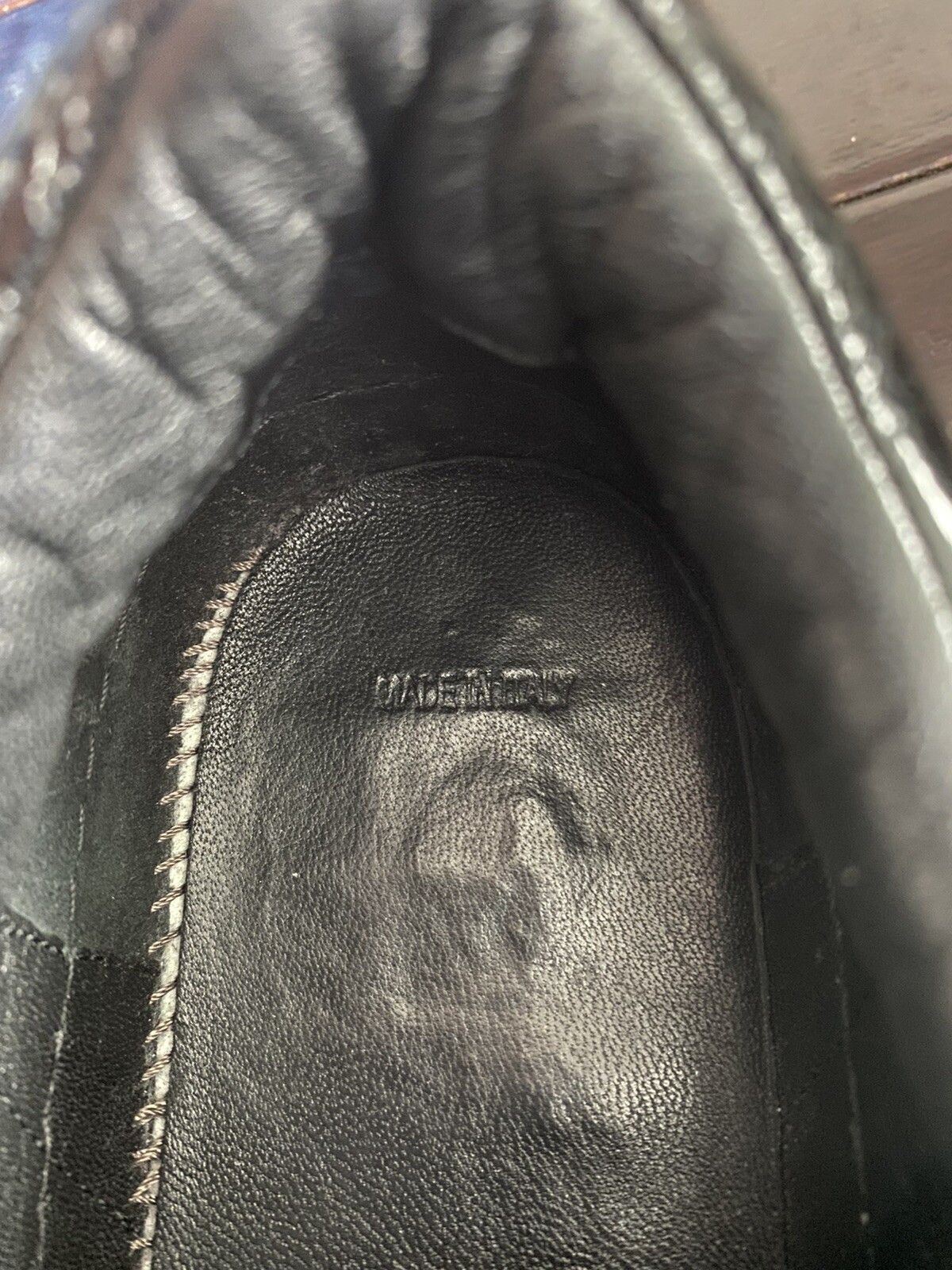 Dior Crinkled Patent Leather Move Low Top Sneakers Size 38.5 Size US 8.5 / IT 38.5 - 8 Thumbnail