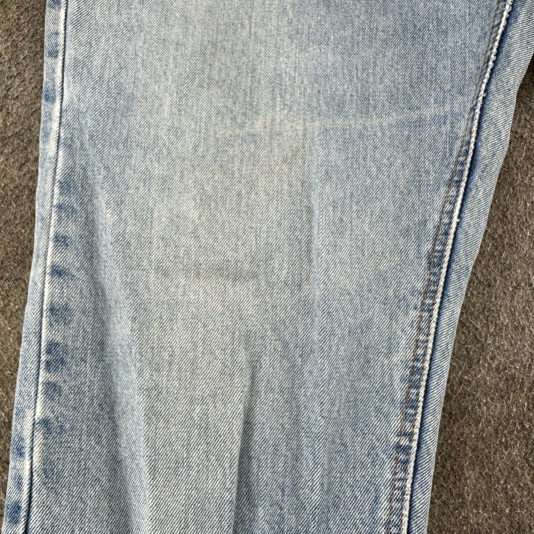 Gap VINTAGE Gap Jeans Womens 12 Blue Mom Classic Fit Straight Leg Light Wash 90s Size 34" / US 12 / IT 48 - 4 Thumbnail