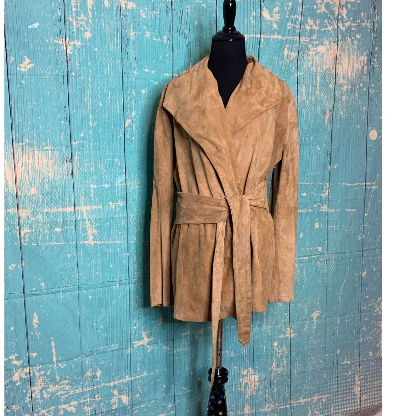GOOSECRAFT Goosecraft beige tan leather suede belted coat size M Size M / US 6-8 / IT 42-44 - 10 Thumbnail