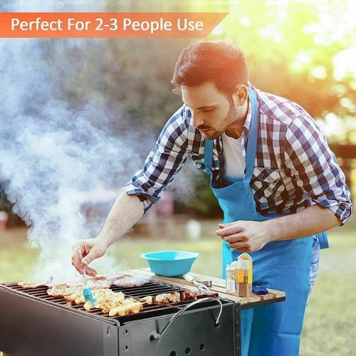 Designer × Homemade YSSOA 20'' Portable Foldable Outdoor Charcoal Barbecue Grill Size US L / EU 52-54 / 3 - 6 Thumbnail