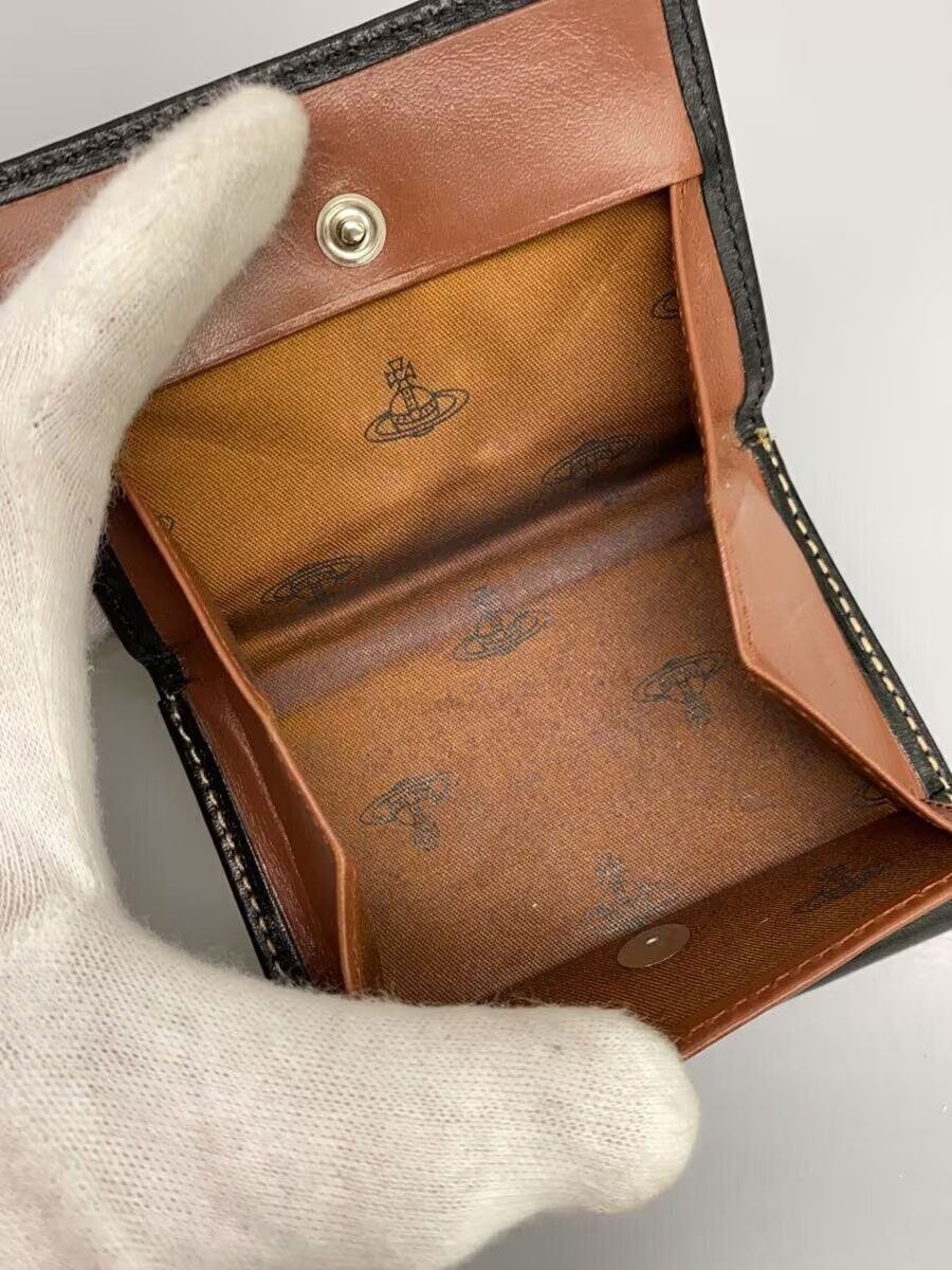 Vivienne Westwood Contrast Stitch Orb Leather Wallet Size ONE SIZE - 6 Thumbnail
