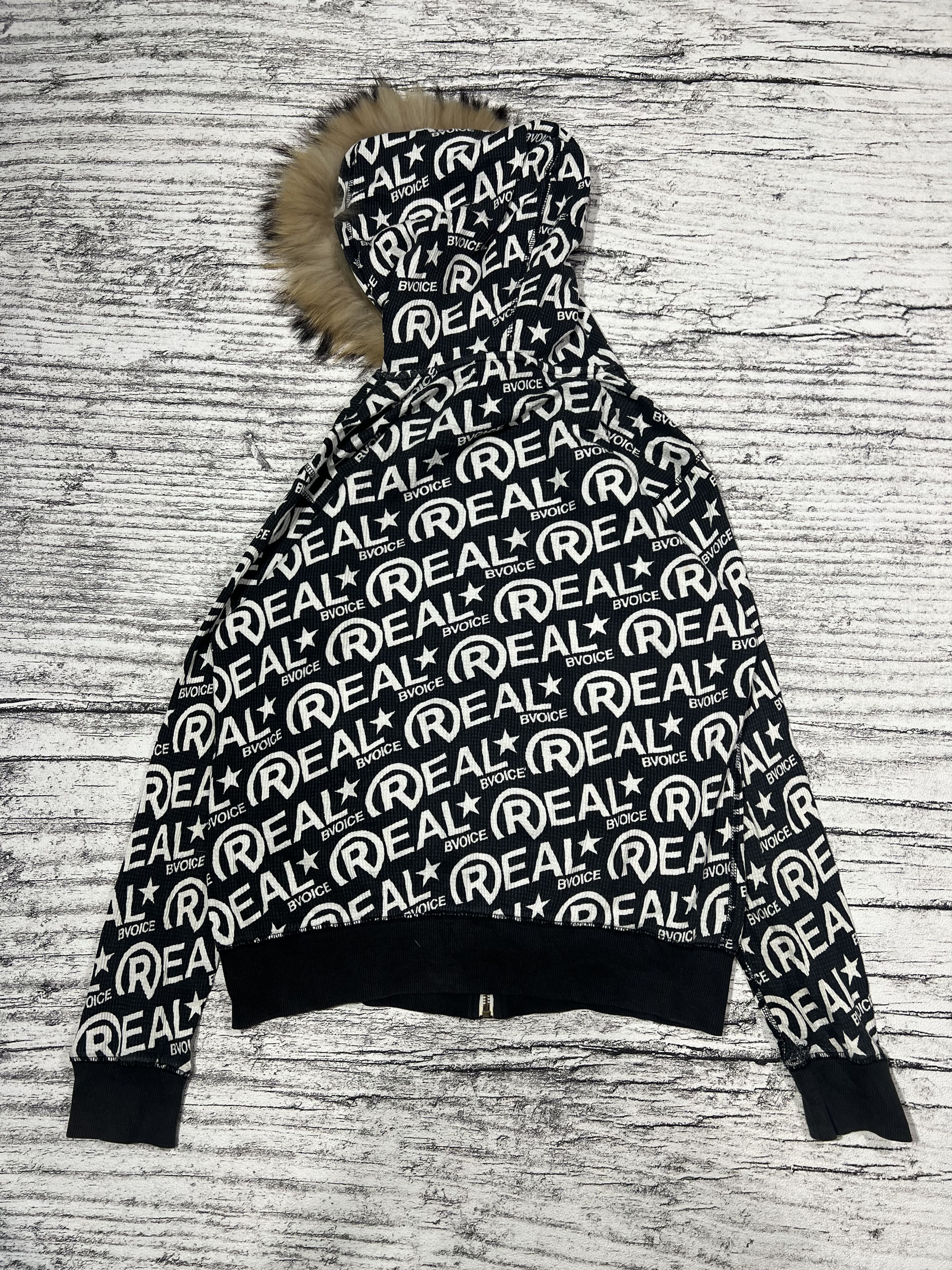 Japanese Brand 2000s Archival Hysteric Poem Fur Thermal Zip y2k Lgb Ifsix Size US M / EU 48-50 / 2 - 4 Thumbnail