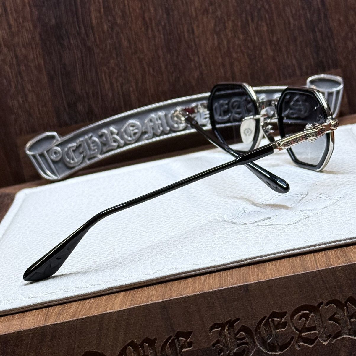 Chrome Hearts Chrome Hearts TATTERS 1/1 Sunglasses Size ONE SIZE - 8 Thumbnail