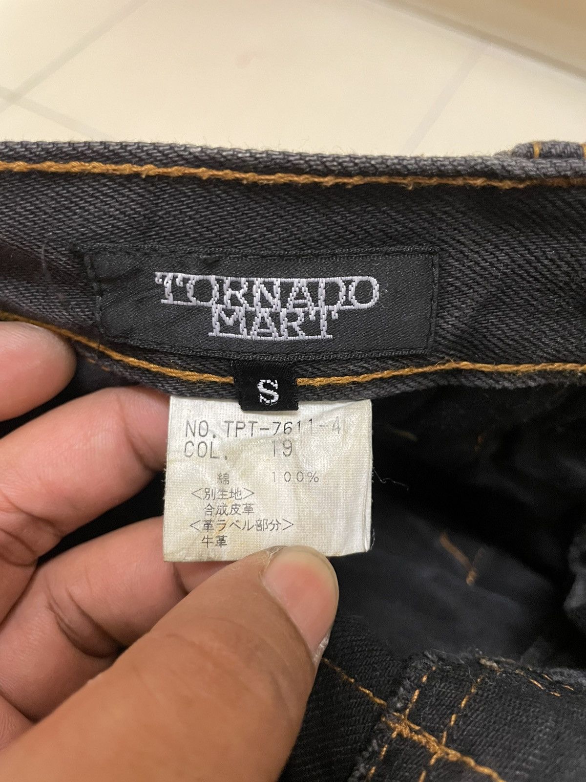 Tornado Mart Tornado Mart Phyton Skin Flare Jeans Size 31" - 9 Thumbnail