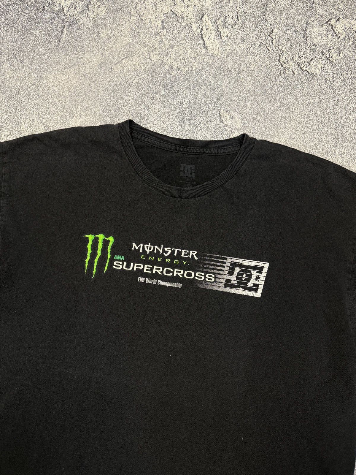 Other Vintage 90s Monster Energy Drink DC tee Streetwear Size US L / EU 52-54 / 3 - 2 Thumbnail