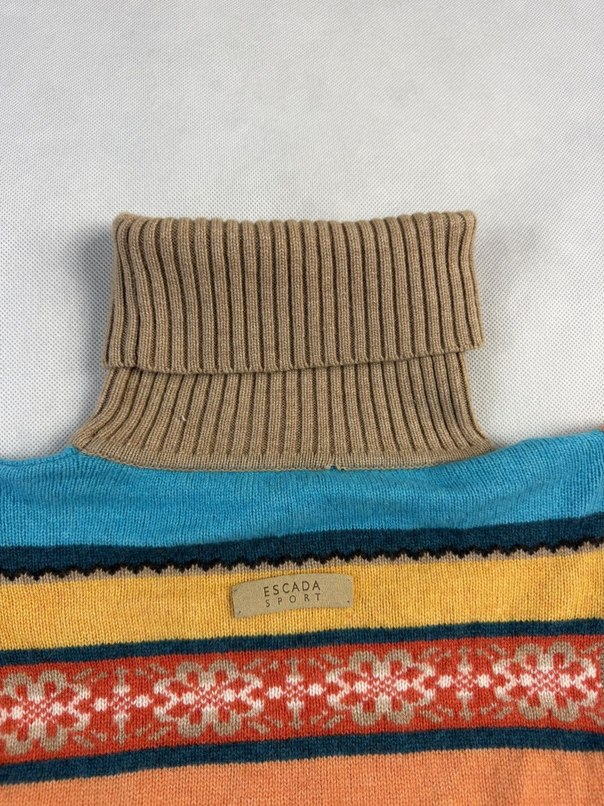 Escada Sport Escada Sport Turtleneck Sweater Wool/Cashmere/Angora Size M / US 6-8 / IT 42-44 - 5 Thumbnail