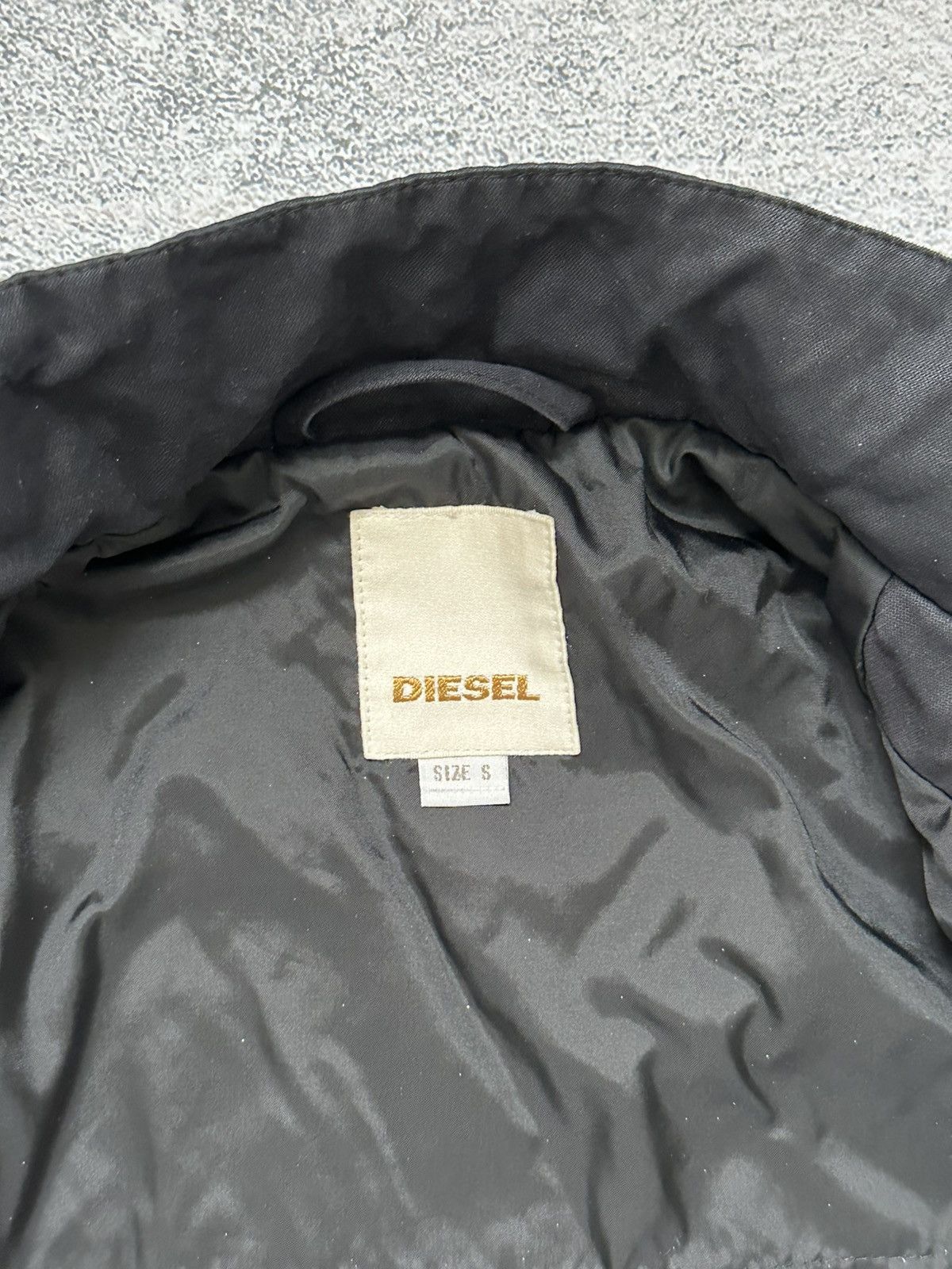 Diesel Diesel Biker Zip Jacket Logo Black Men’s Size US S / EU 44-46 / 1 - 10 Thumbnail