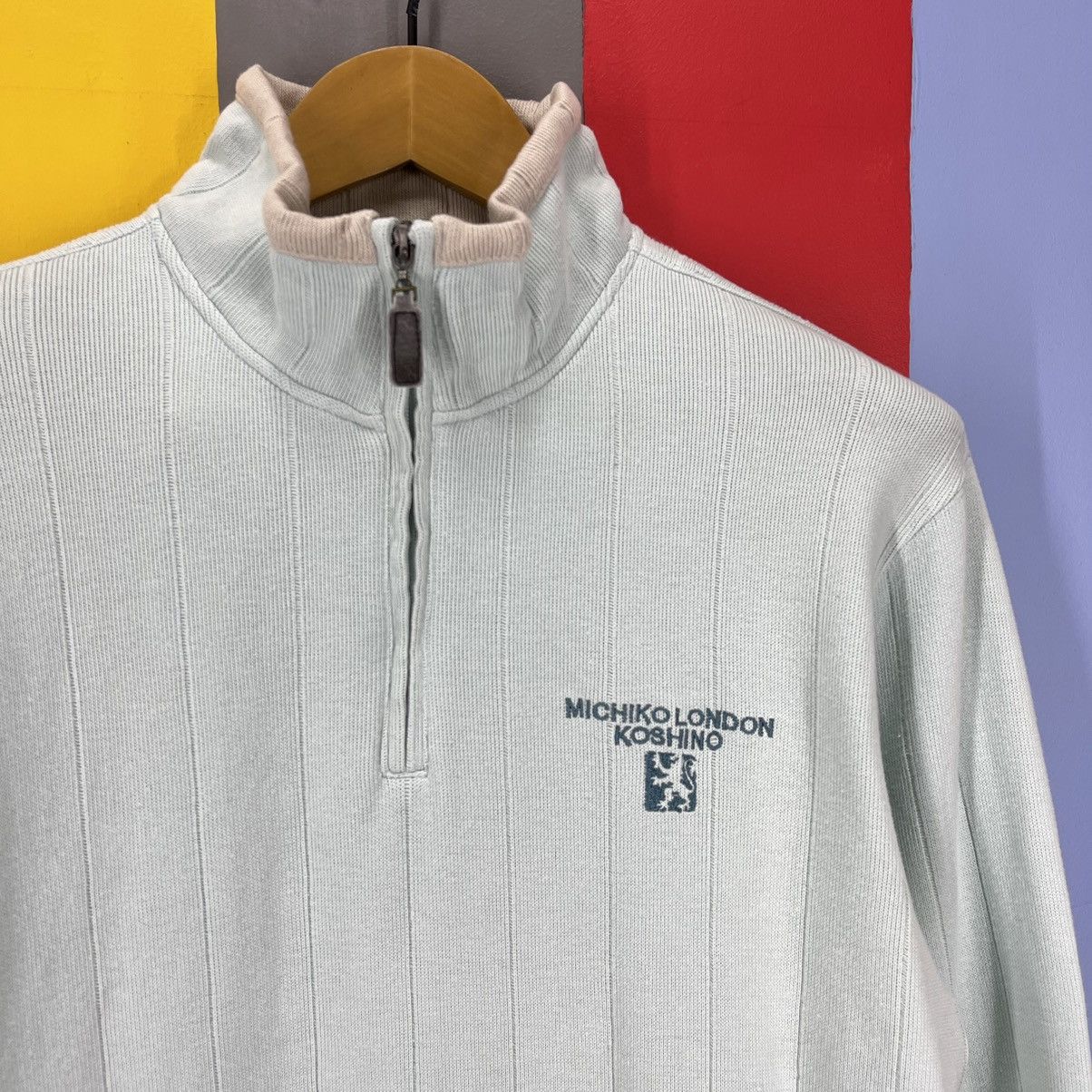 Michiko Koshino London MICHIKO KOSHINO LONDON Turtle Neck Sweatshirt #1402/AW Size US M / EU 48-50 / 2 - 2 Thumbnail
