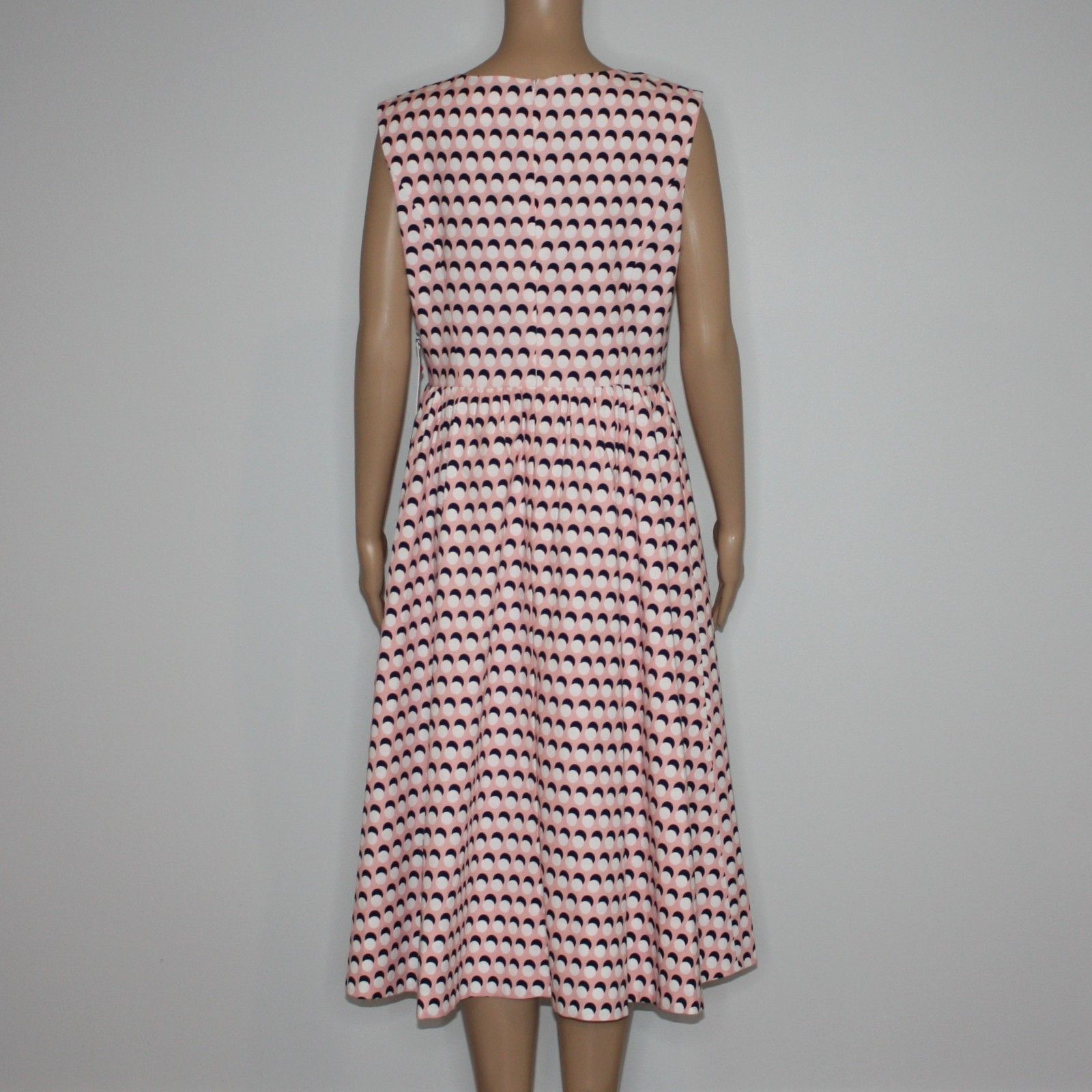 1901 Light Pink with Polka Dot A-line Dress in size Medium NWT Size M / US 6-8 / IT 42-44 - 5 Thumbnail