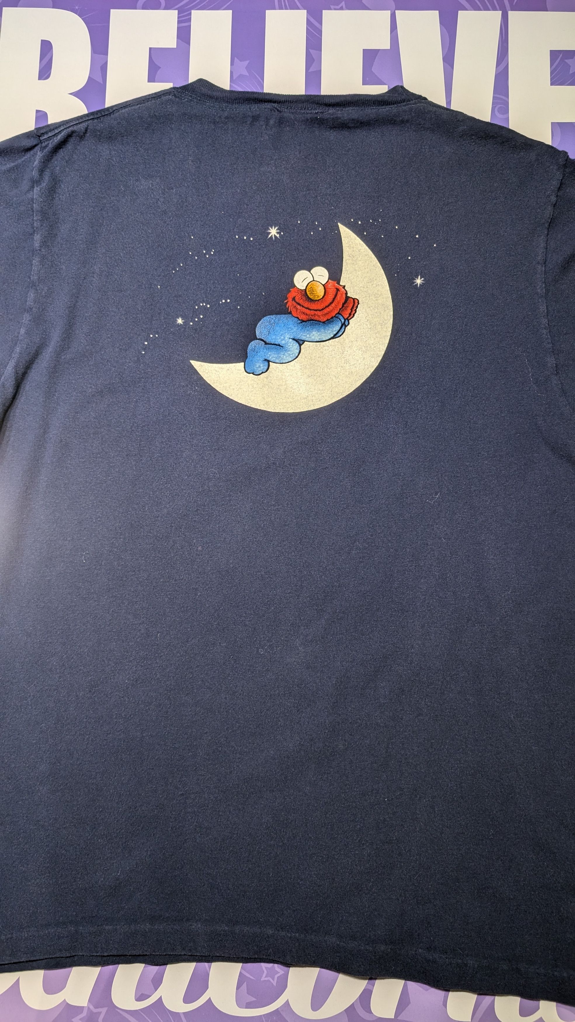 Vintage Vintage 90s Sleepy Elmo T-Shirt Size US L / EU 52-54 / 3 - 2 Thumbnail