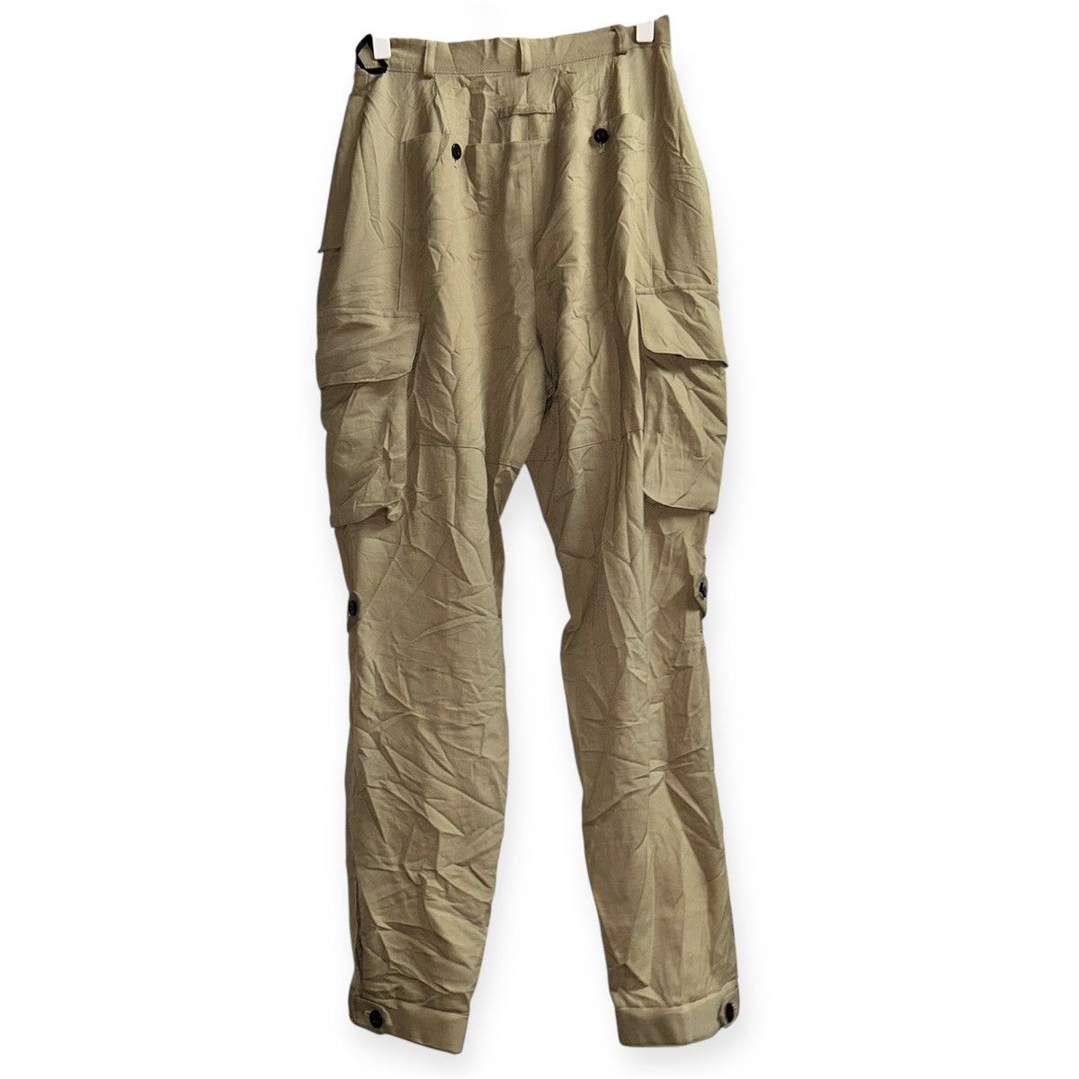Jean Paul Gaultier Femme Monkey Bondage Multipocket Punk Wool Pants Size 26" / US 2 / IT 38 - 3 Thumbnail