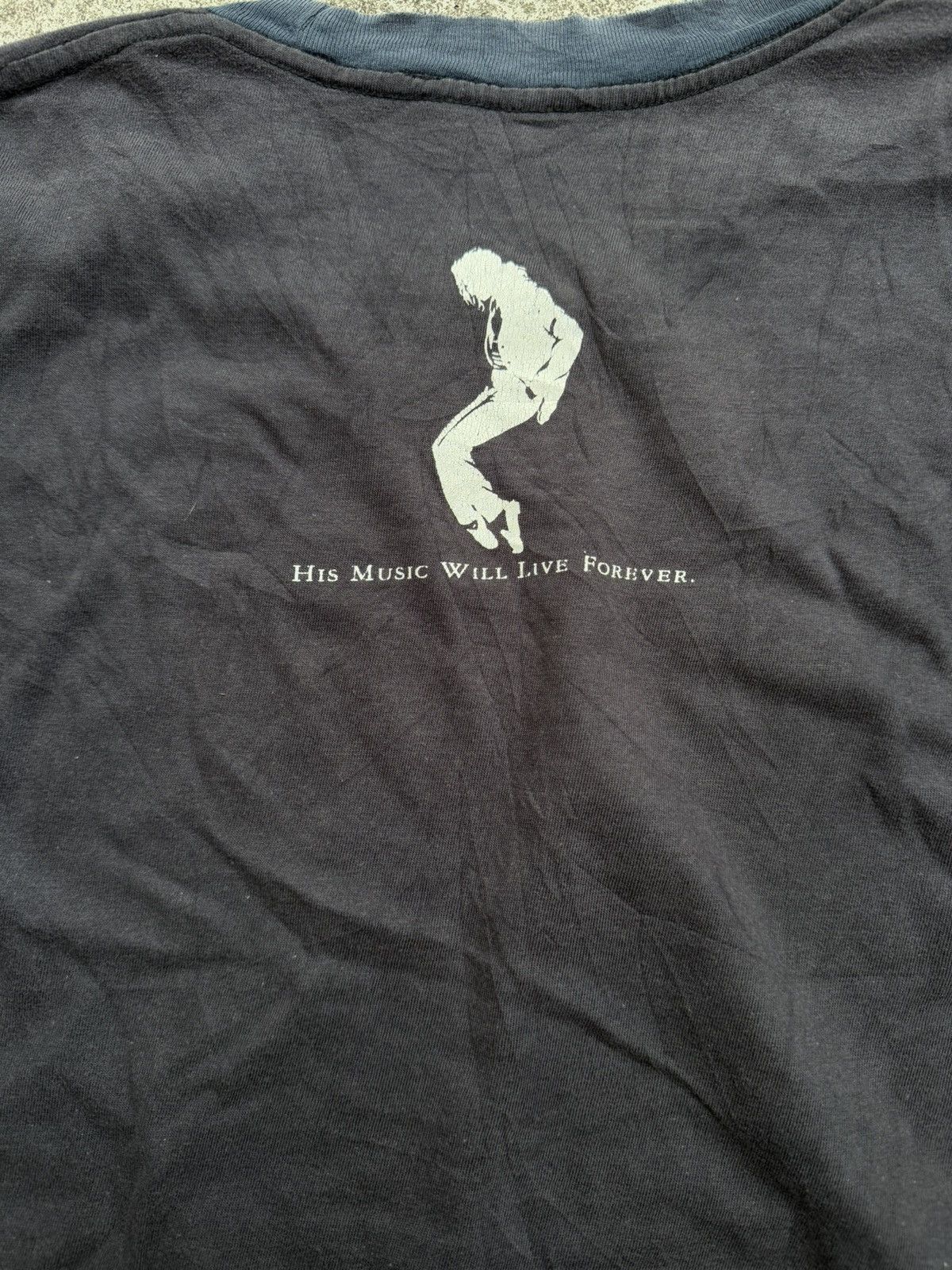 Michael Jackson RIP MJ PROMO TEE SONY MUSIC Size US M / EU 48-50 / 2 - 5 Thumbnail