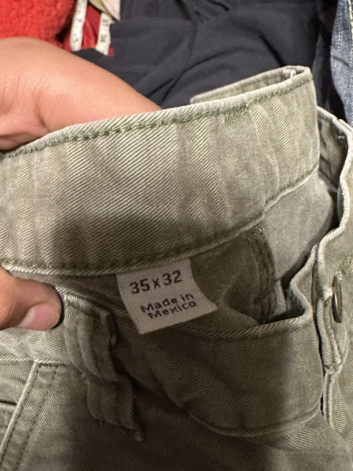 Carhartt Green Carhartt work baggy jeans Size US 35 - 5 Thumbnail