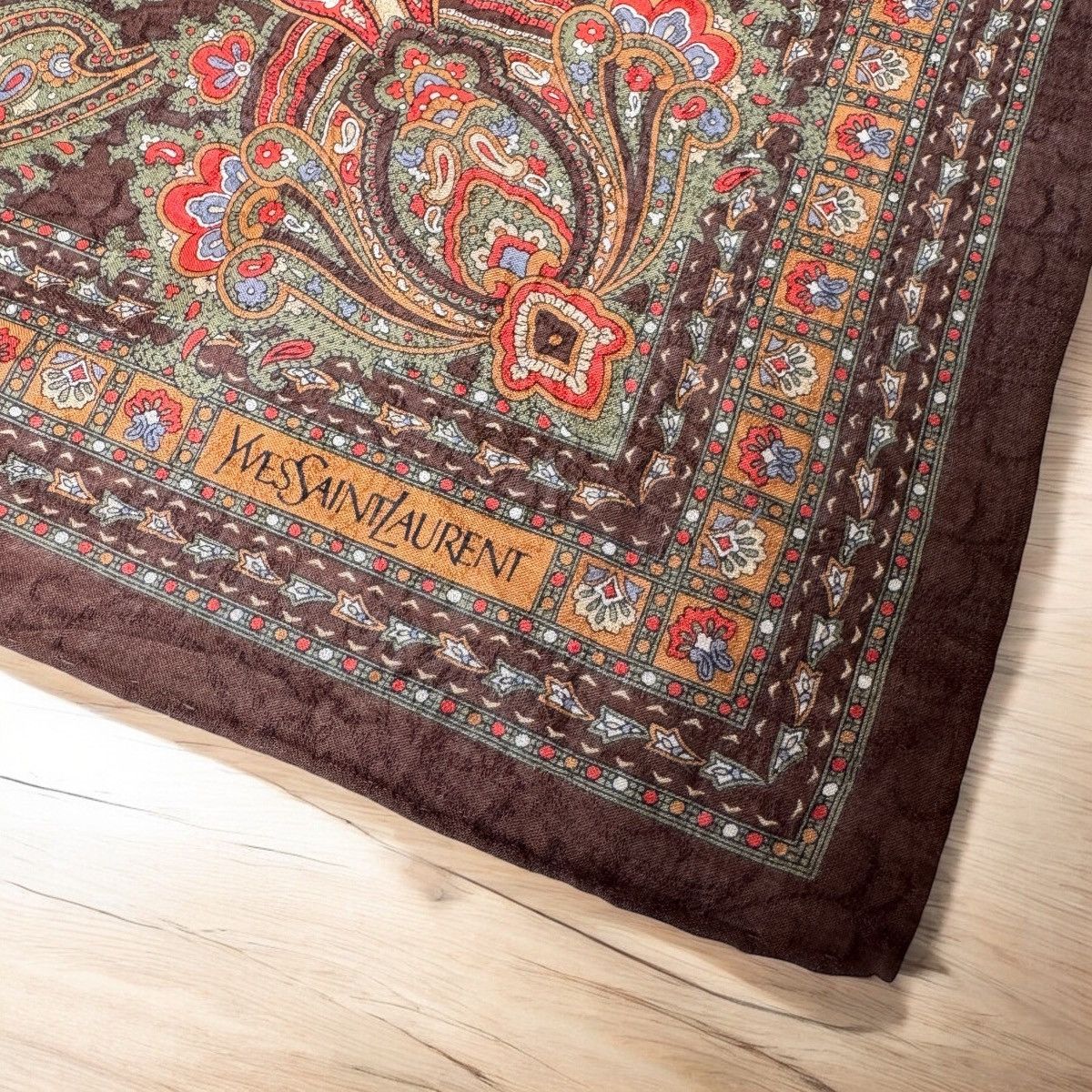 Vintage × Yves Saint Laurent VINTAGE YSL YVES SAINT LAURENT SCARVES POCKET SQUARE Size ONE SIZE - 2 Thumbnail