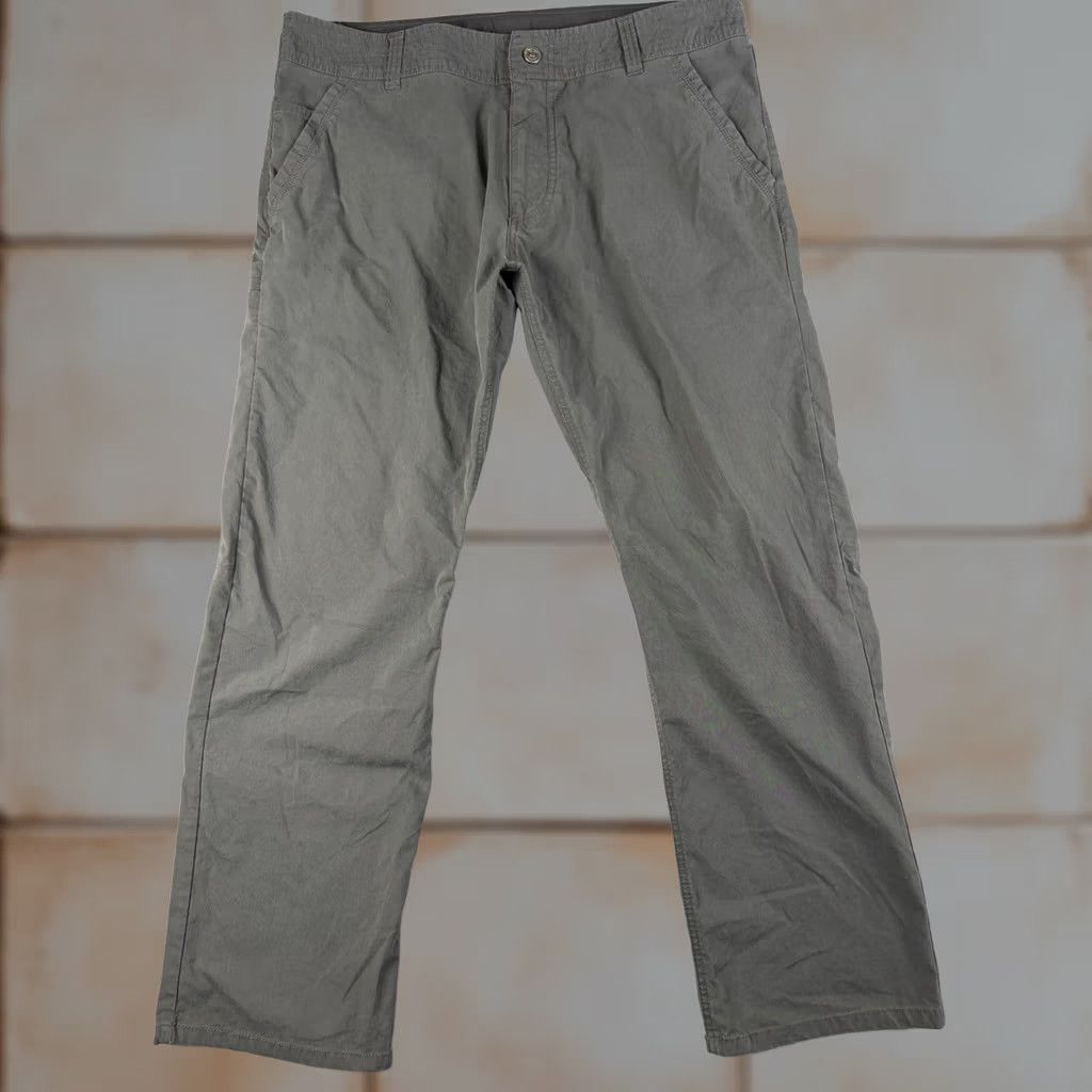 Vintage Kuhl Slax Pants Mens 38x30 Gray Klassik Fit Enduro Hiking Chino Outdoors Size US 38 / EU 54 - 1 Thumbnail