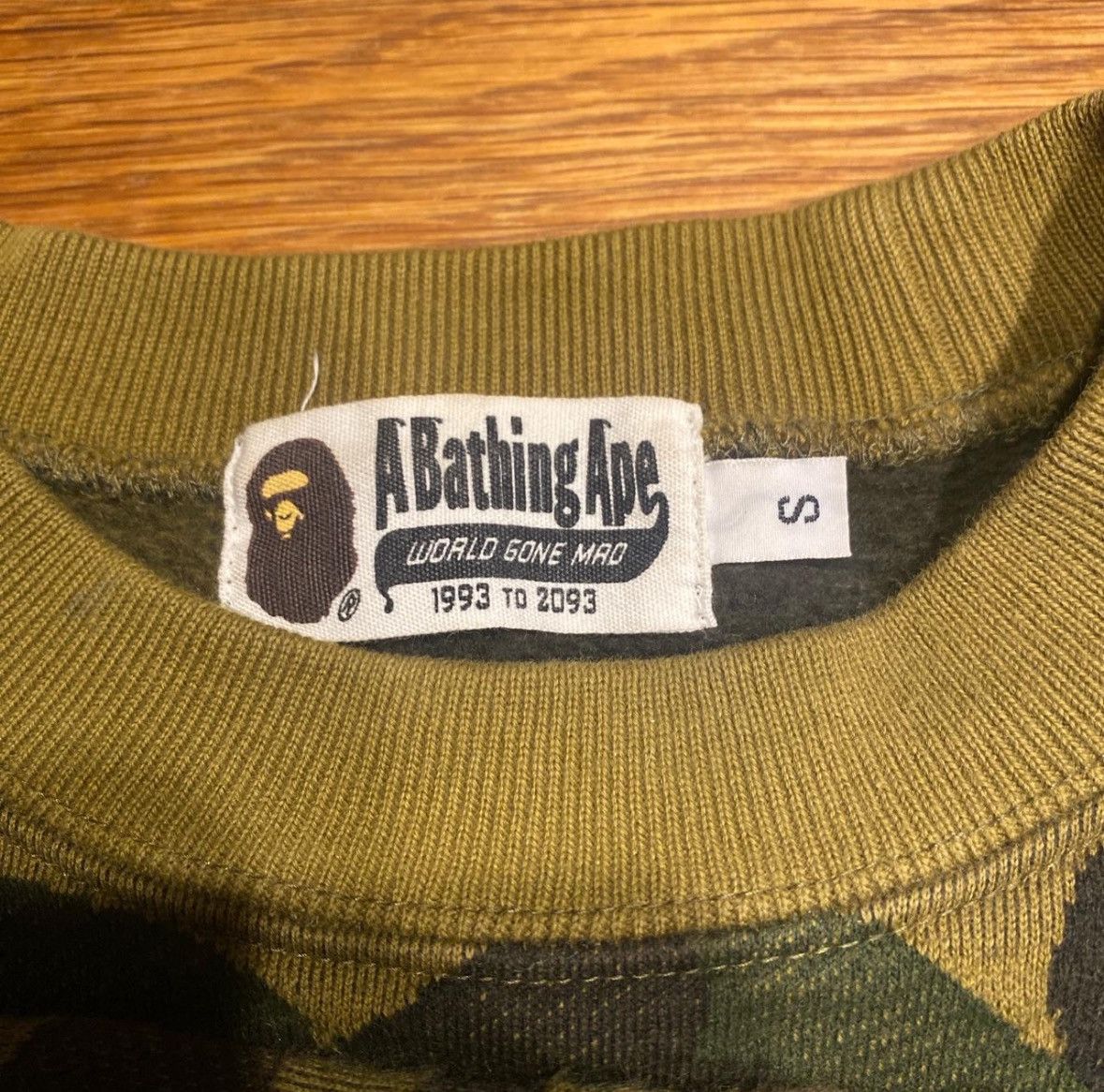 Bape Bape Camo Sweatshirt Size US S / EU 44-46 / 1 - 3 Thumbnail