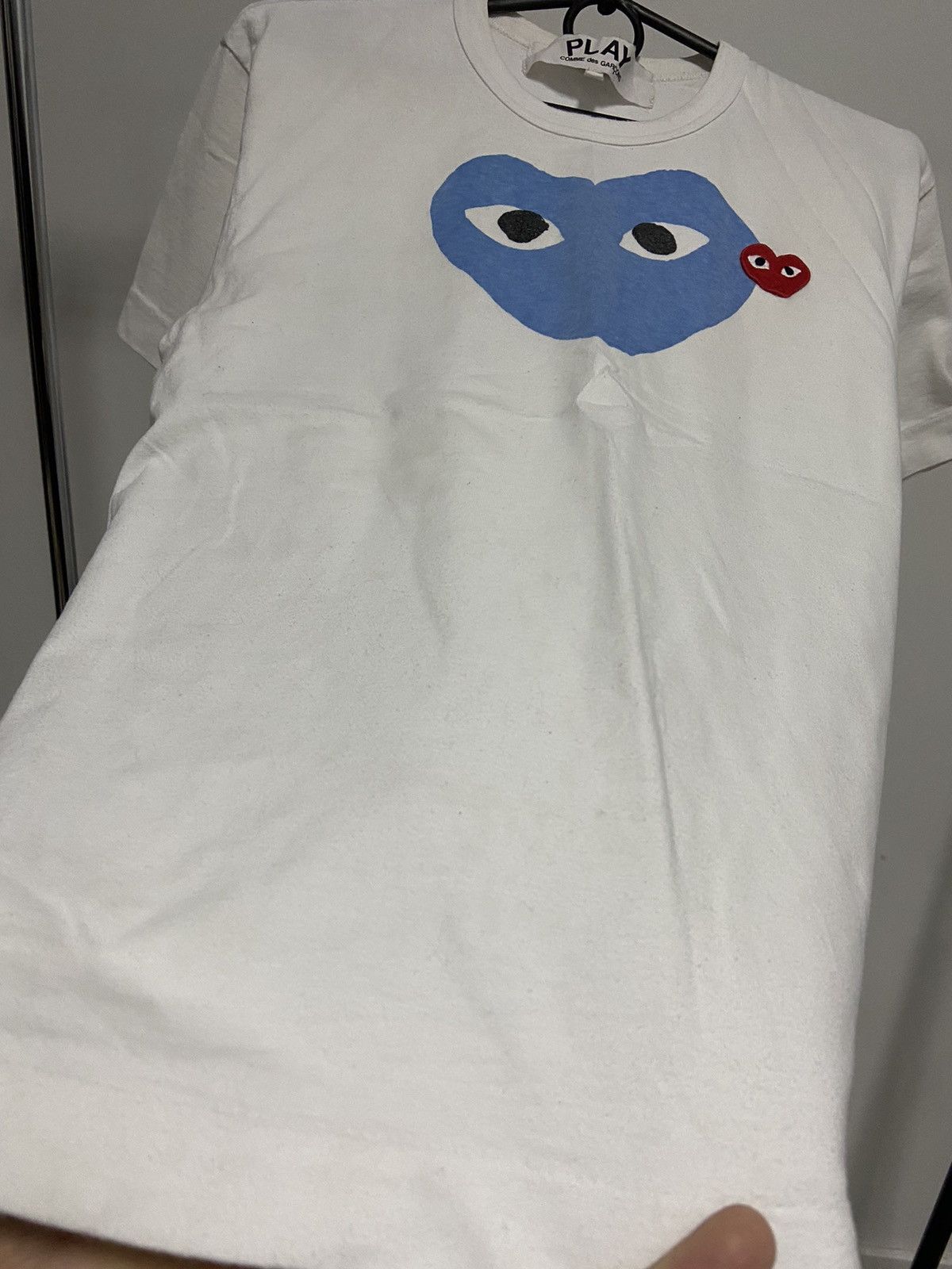 Comme des Garcons PLAY × Japanese Brand × Vintage Play Come Des Garcons Vintage T Shirt Japanese Heart Logo Size US M / EU 48-50 / 2 - 9 Thumbnail