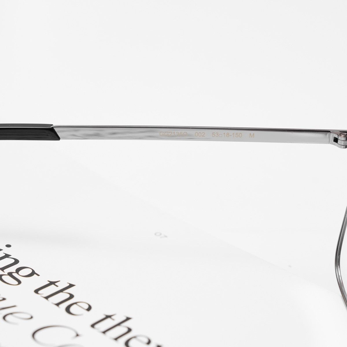 Gucci GUCCI GG2135O 002 GLASSES Size ONE SIZE - 5 Thumbnail
