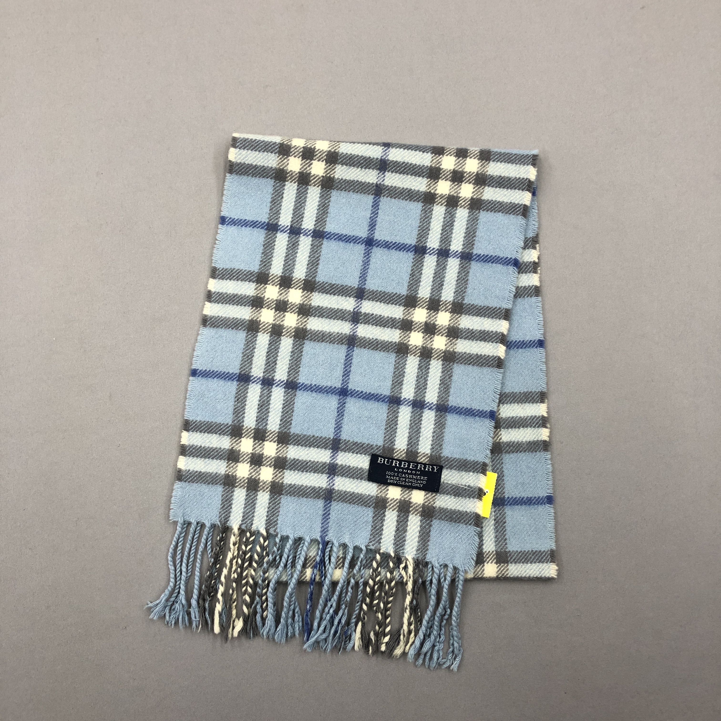 Burberry Vintage Burberry Scarf Nova Check Tartan Cashmere Scarves Size ONE SIZE - 3 Thumbnail