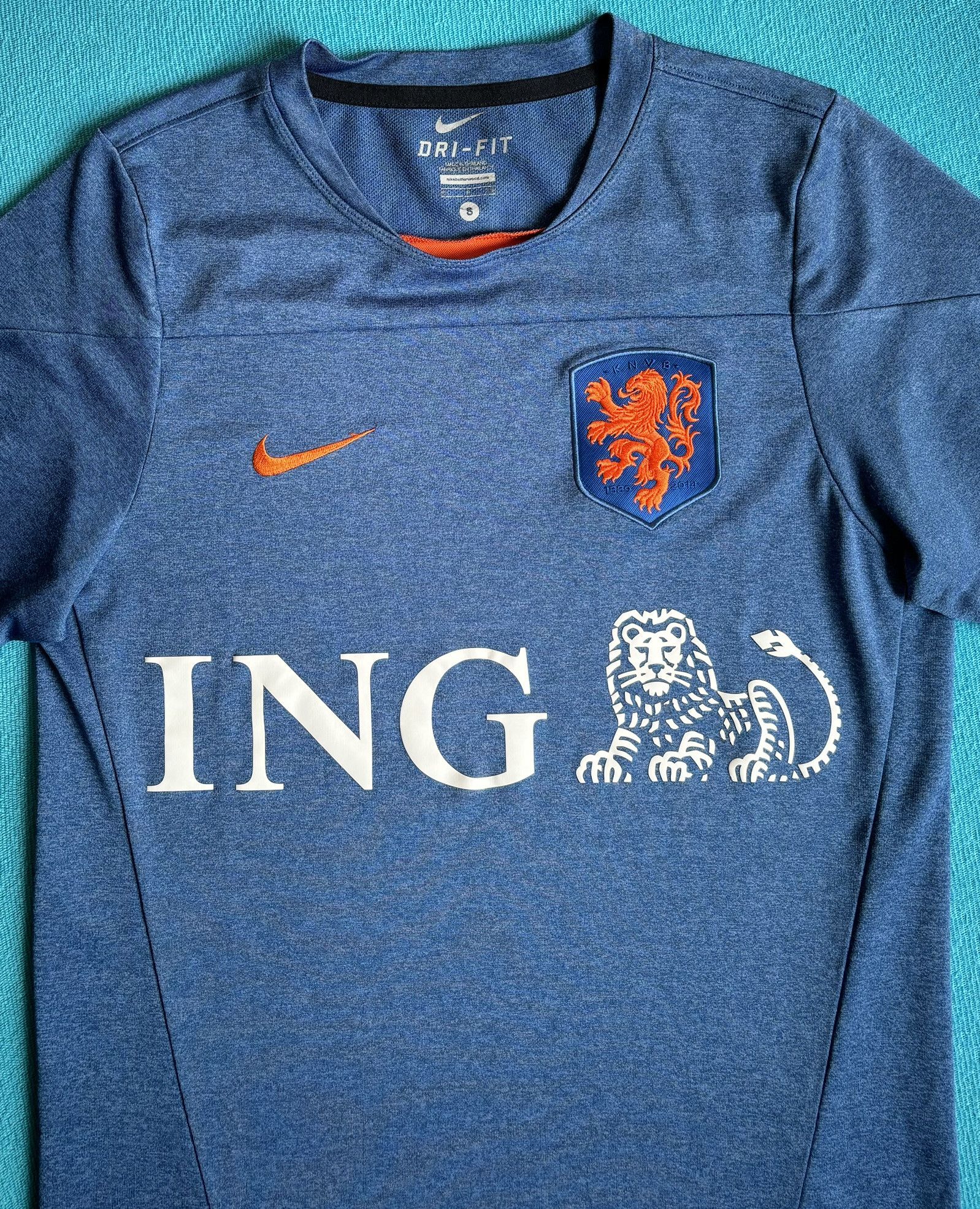 Nike Netherlands 2014 Nike Training Jersey Size. S Size US S / EU 44-46 / 1 - 6 Thumbnail