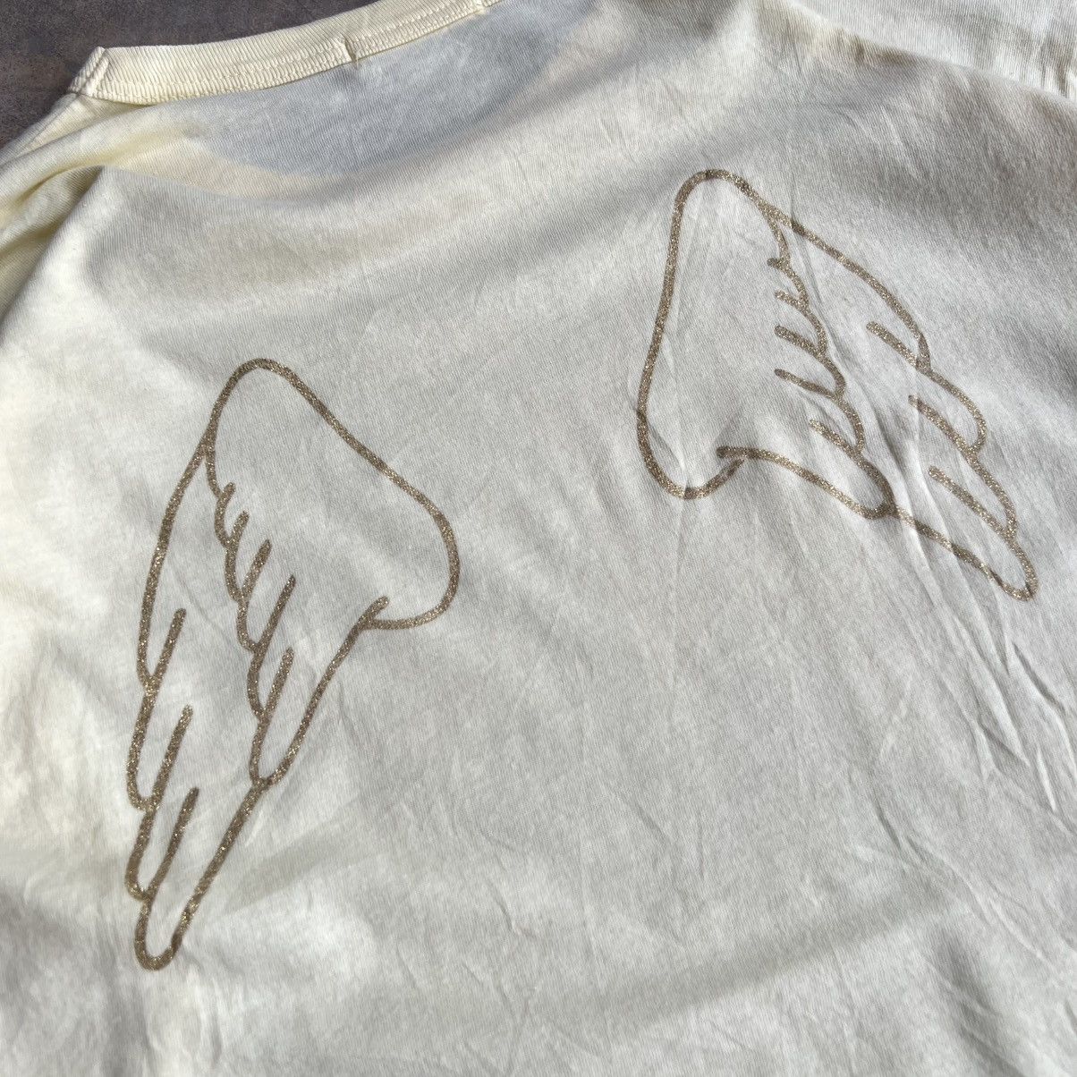 Issey Miyake Issey Miyake Fairy Wings Printed Long Sleeve Shirt Size US M / EU 48-50 / 2 - 3 Thumbnail