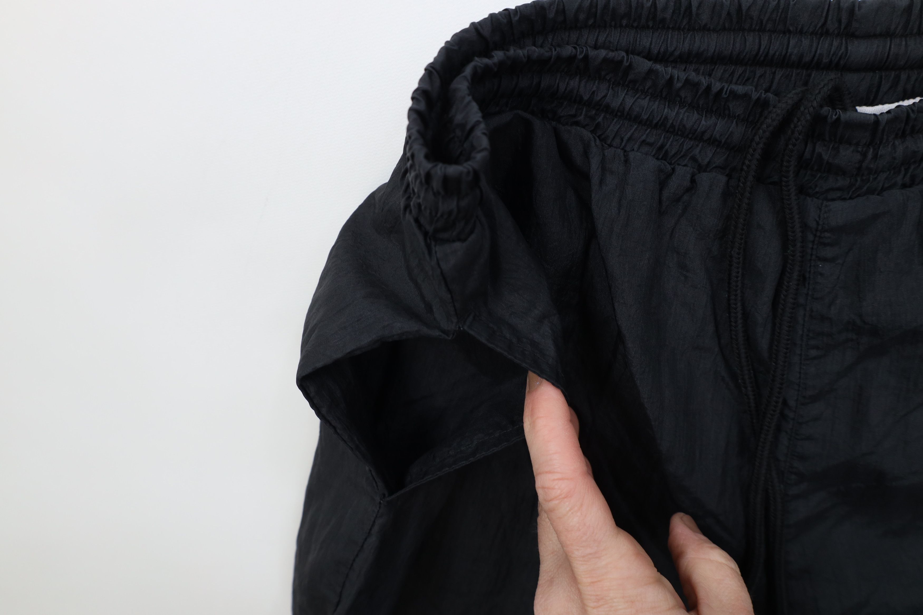 Wilson Vintage 90s Wilson Lined Windbreaker Joggers Pants Black Size US 36 / EU 52 - 9 Thumbnail