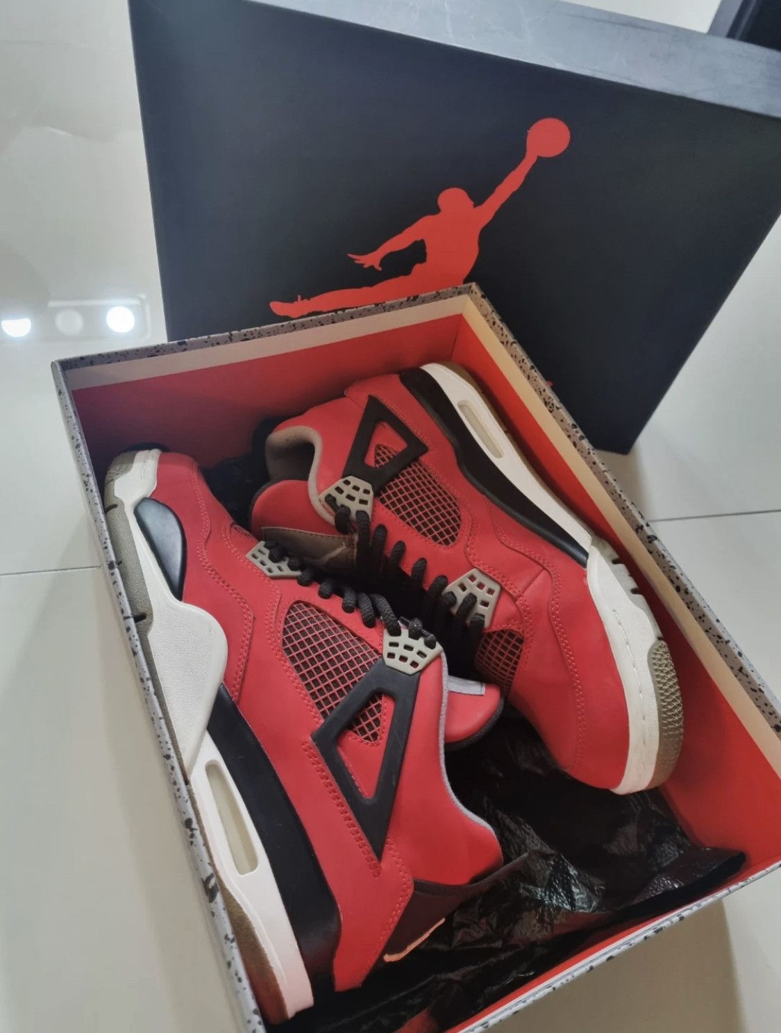 Nike Air Jordan 4 Toro Bravo Size US 8.5 / EU 41-42 - 2 Thumbnail