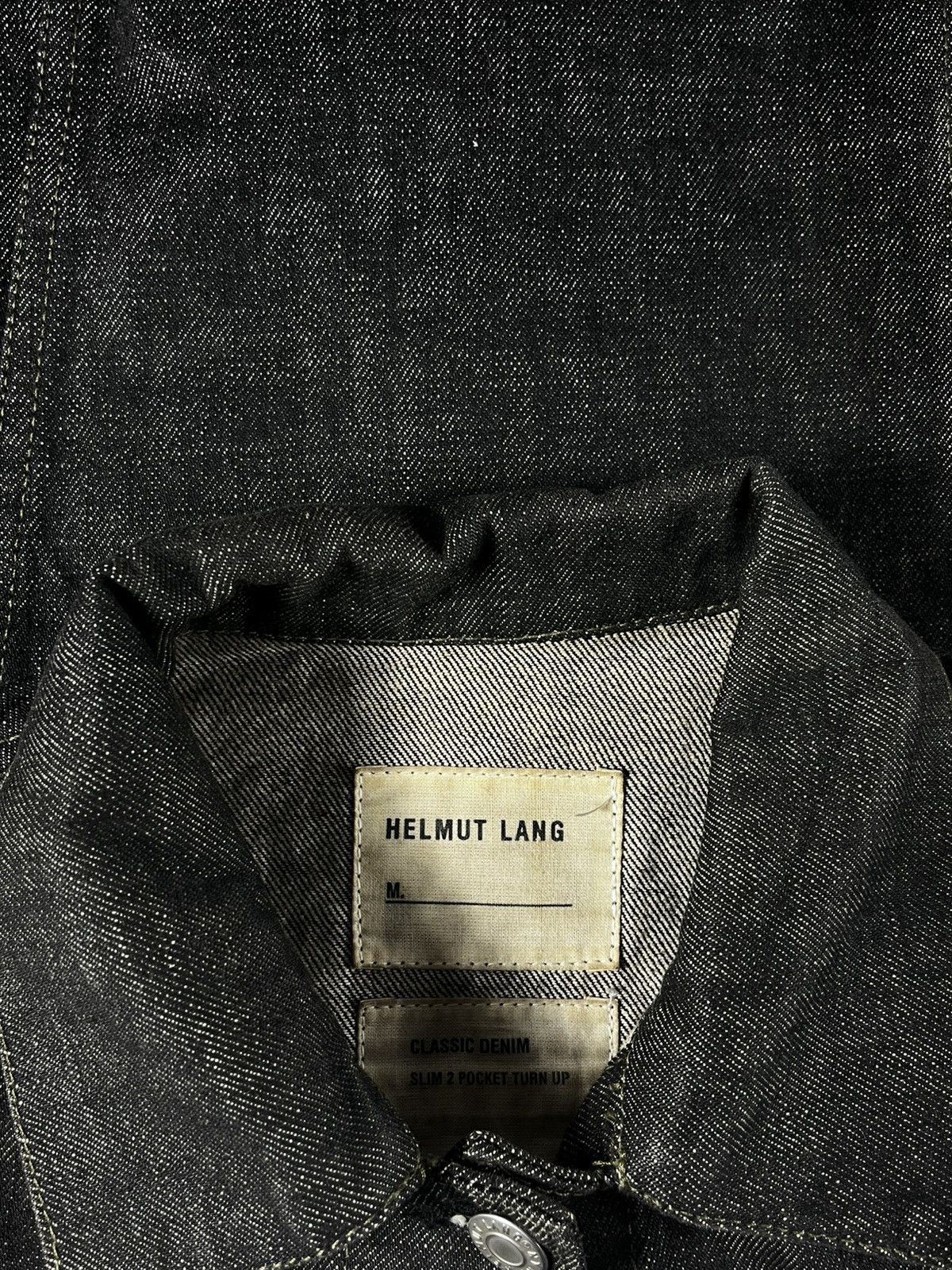 Helmut Lang Helmut Lang - 90’s Slim 2 Pockets Denim Jacket Size US S / EU 44-46 / 1 - 3 Thumbnail