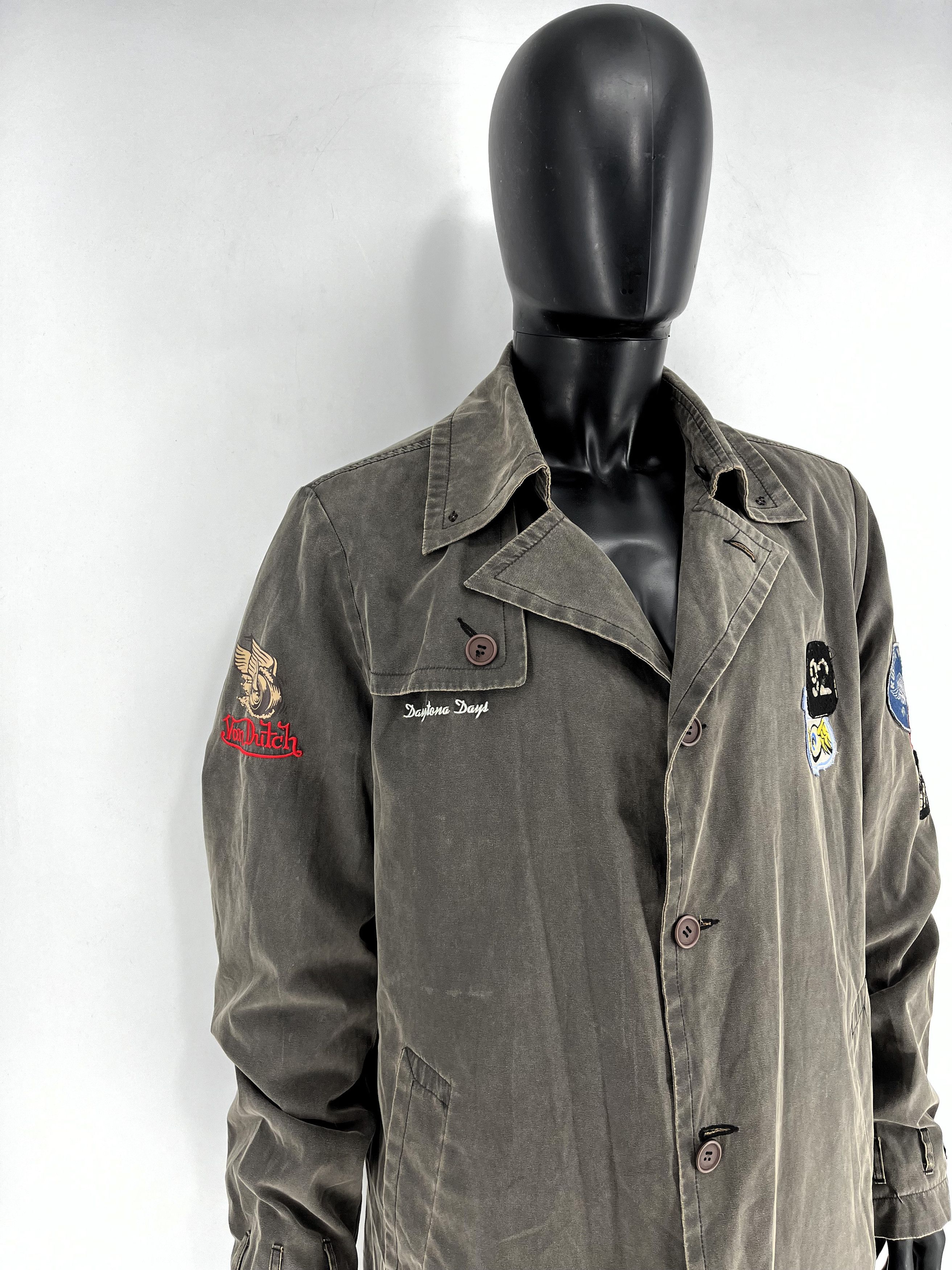 Japanese Brand × Von Dutch Vintage 90s Von Dutch Coat Parka Jacket Size US XXL / EU 58 / 5 - 4 Thumbnail