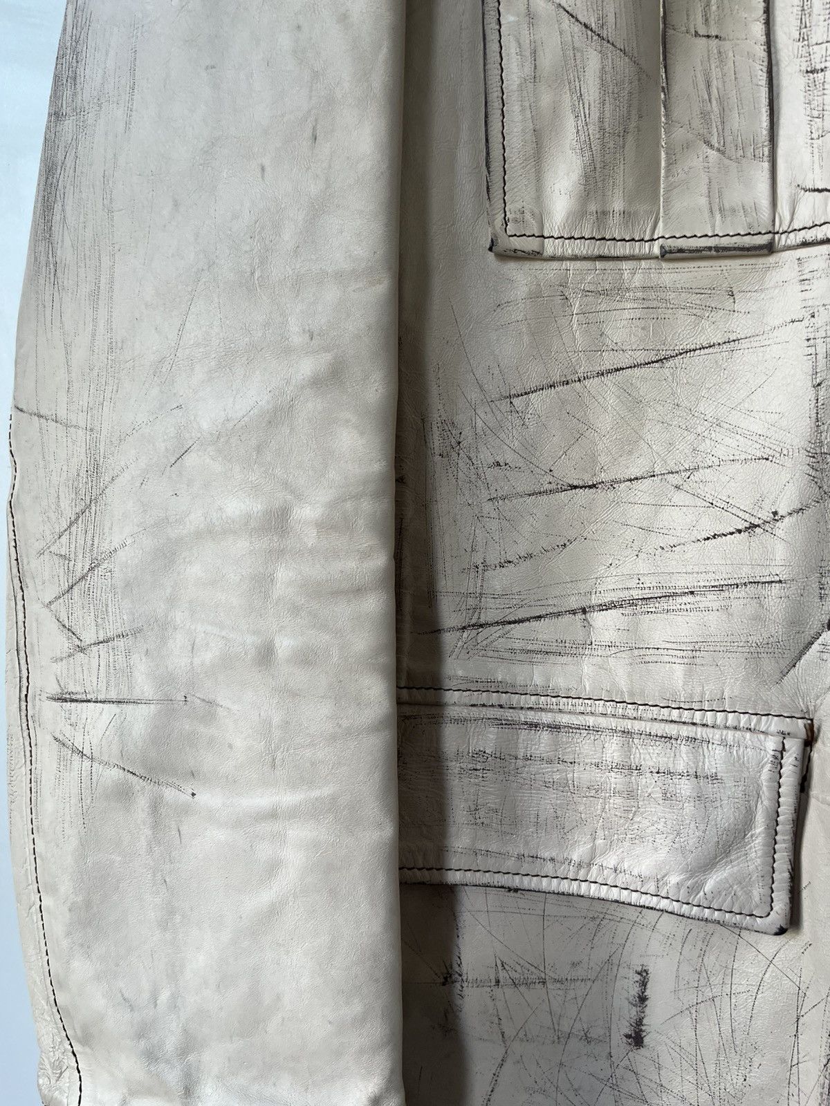 Yves Saint Laurent 2002ss Tomford Era YSL distressed jacket Size US L / EU 52-54 / 3 - 5 Thumbnail