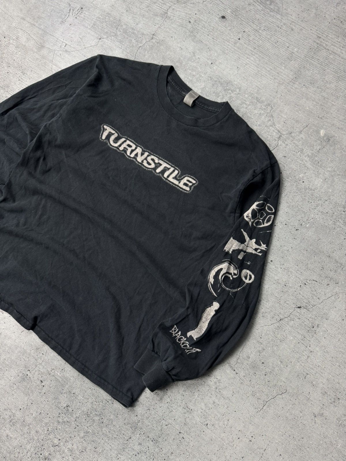 Hard Rock Cafe VTG Turnstile Glow On Tour Long Sleeve T Shirt M Hardcore Size US M / EU 48-50 / 2 - 4 Thumbnail