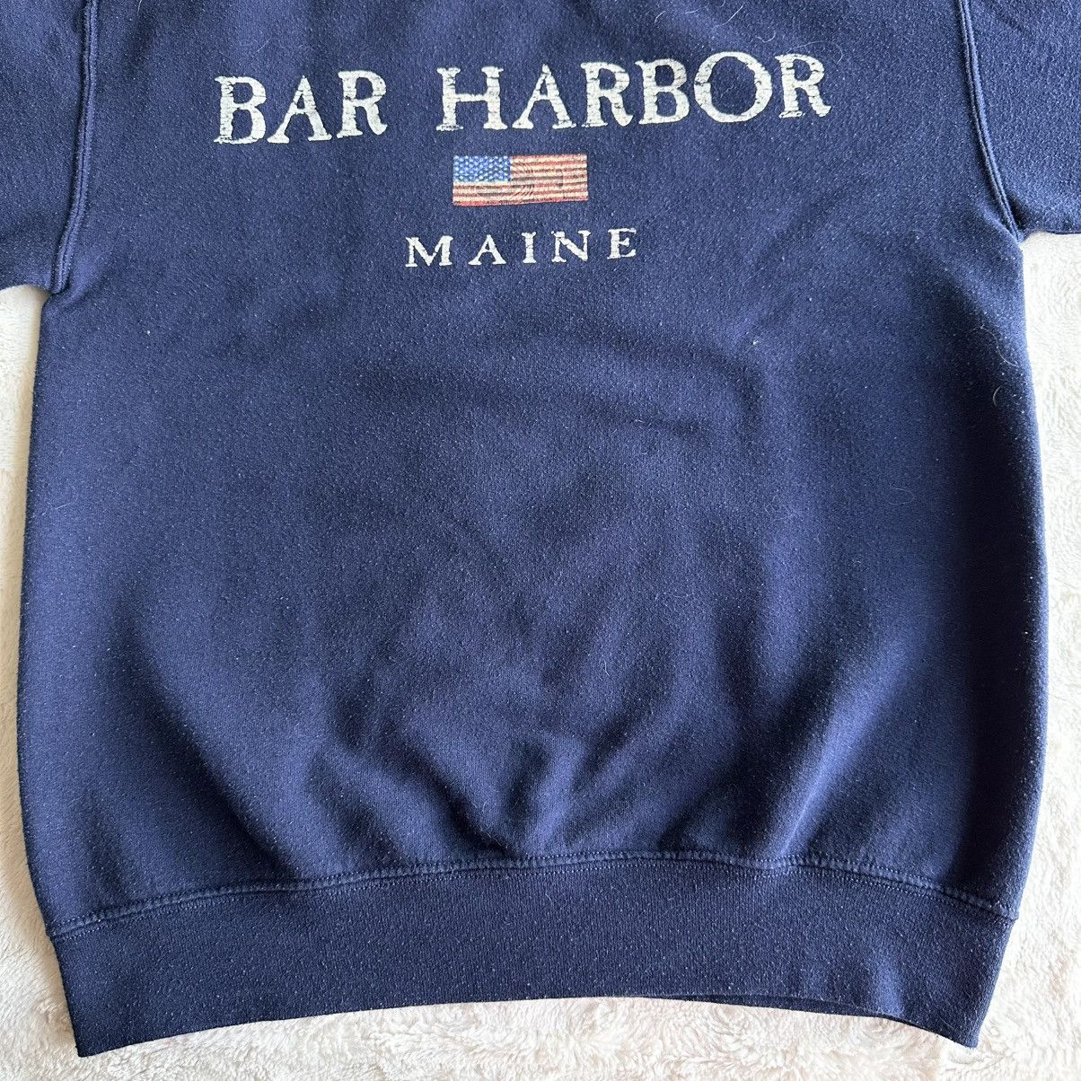 Jerzees Vintage Bar Harbor Maine Crewneck Sweatshirt Women S Lobster Size S / US 4 / IT 40 - 5 Thumbnail