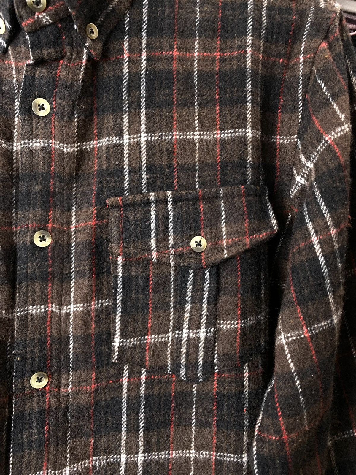 Rap Tees Design Travis Scott Brown Flannel Plaid Shirt Checkered Hype Size US S / EU 44-46 / 1 - 4 Thumbnail
